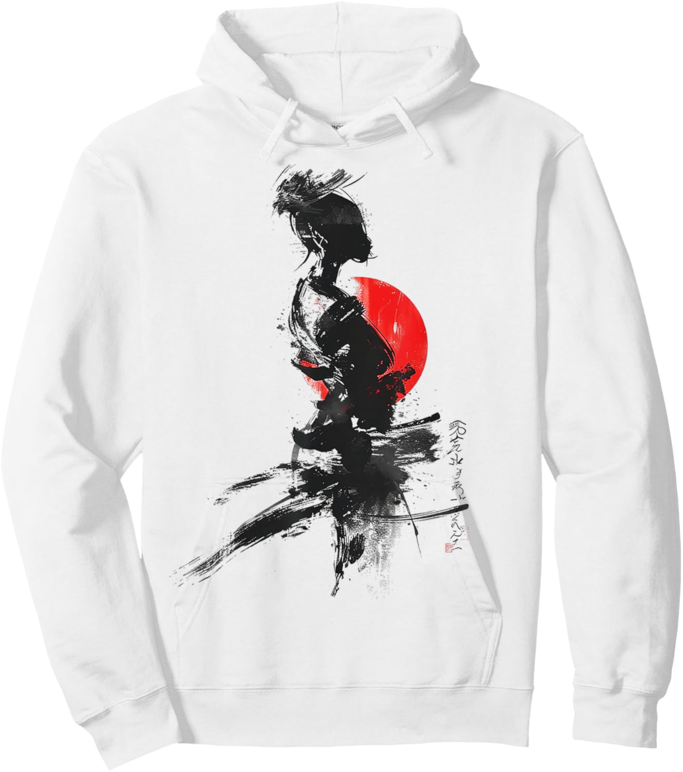 Anime Abstract Women Human Art Graphic Anime Hoodie - Hoodie | White