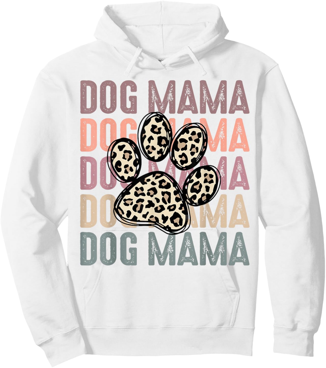 Let's Pawty Girl Mama Puppy Dog Party Birthday Girl Family Hoodie - Hoodie | White