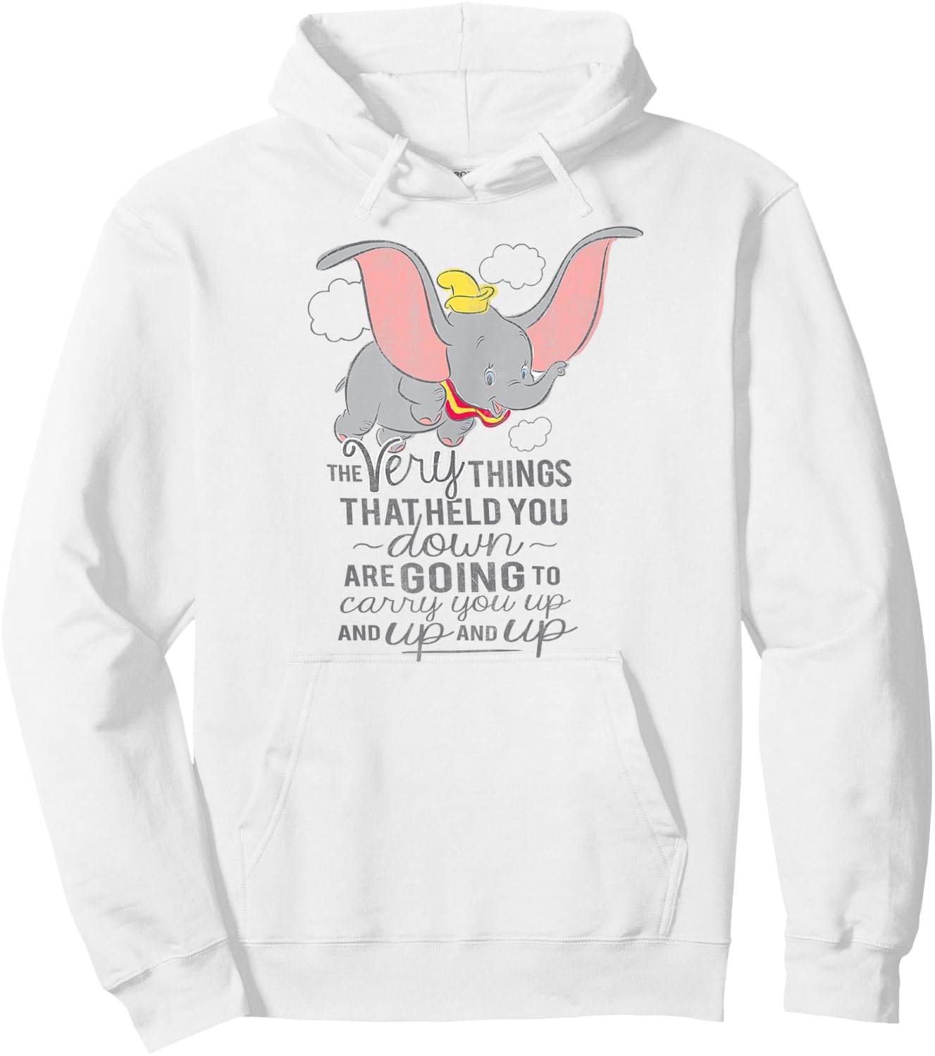 Dumbo - Up and Up Hoodie - Hoodie | White