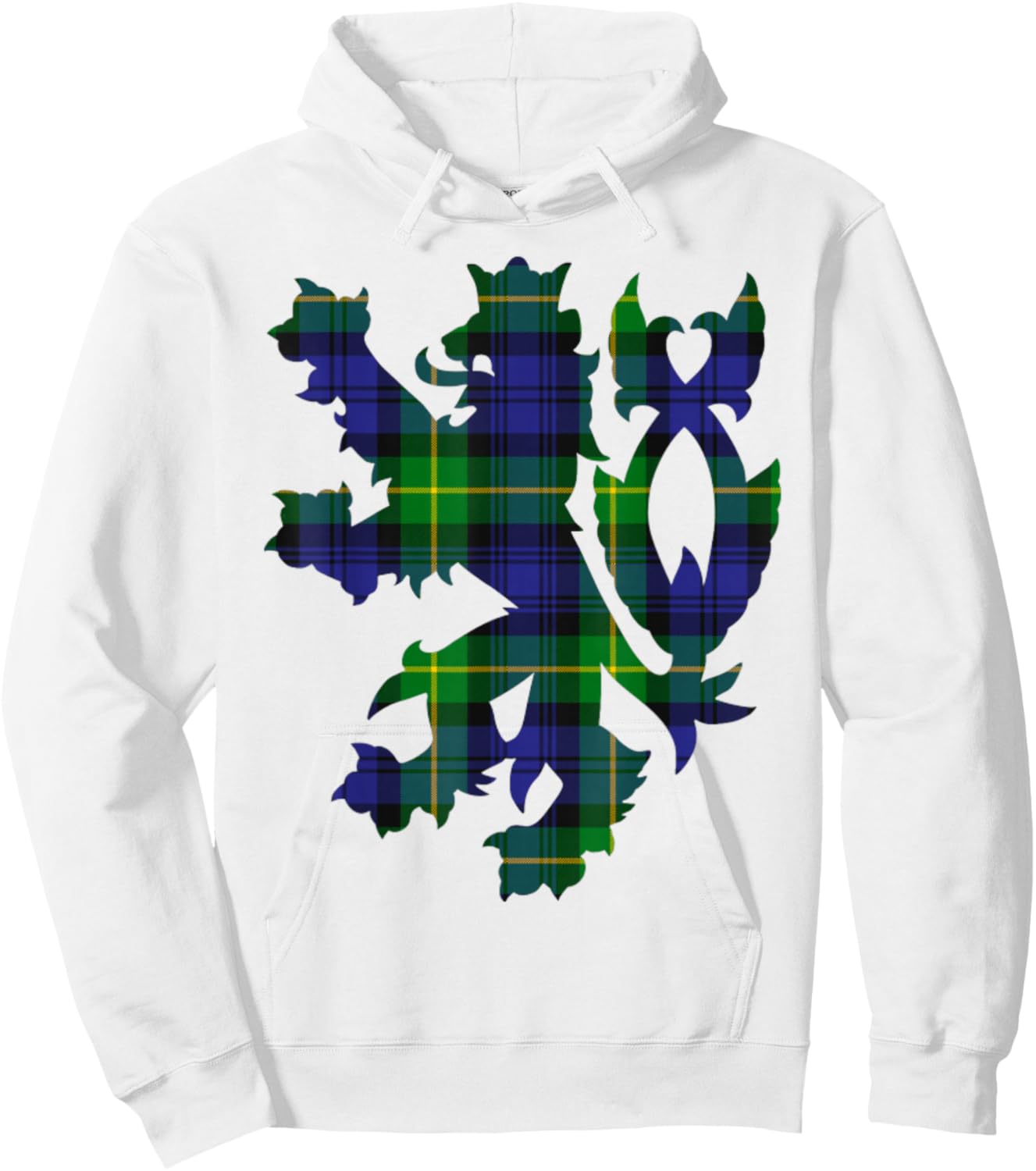 Clan Gordon Tartan Scottish Family Name Scotland Pride Hoodie - Hoodie | White