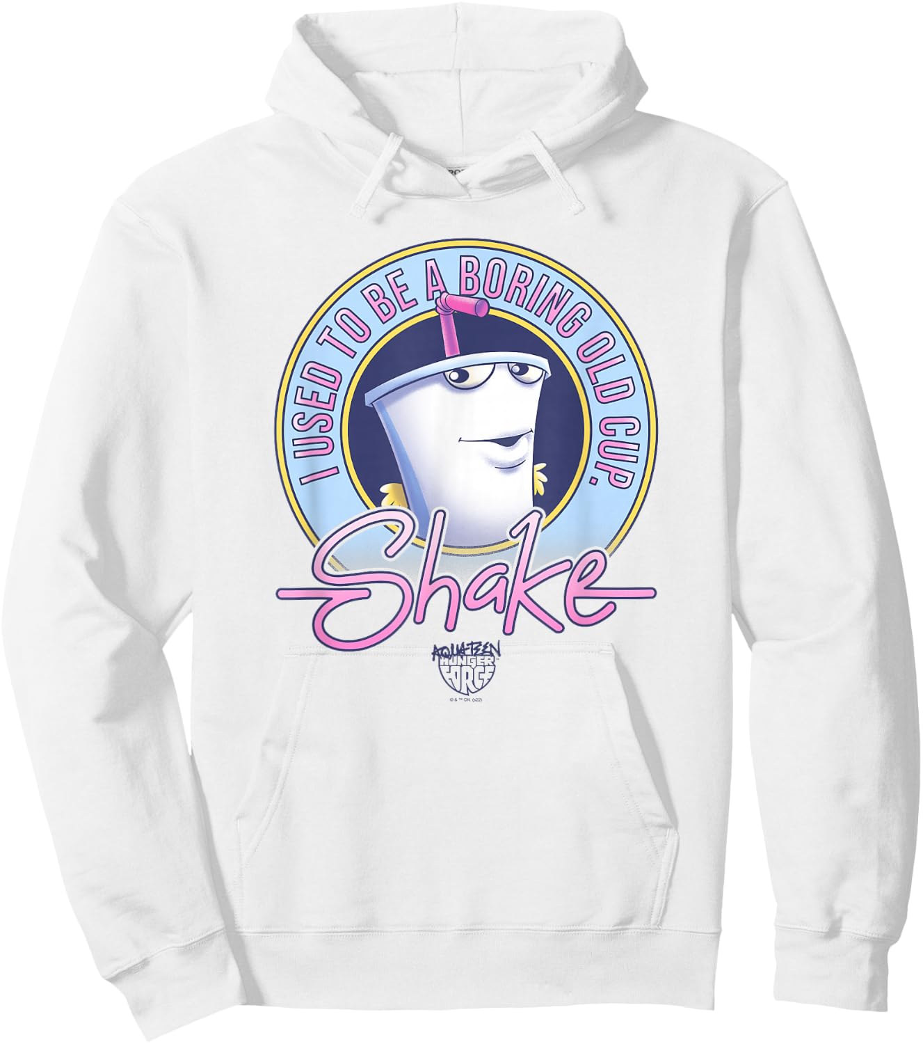 Aqua Teen Hunger Force Master Shake I Used to Be A Cup Hoodie - Hoodie | White