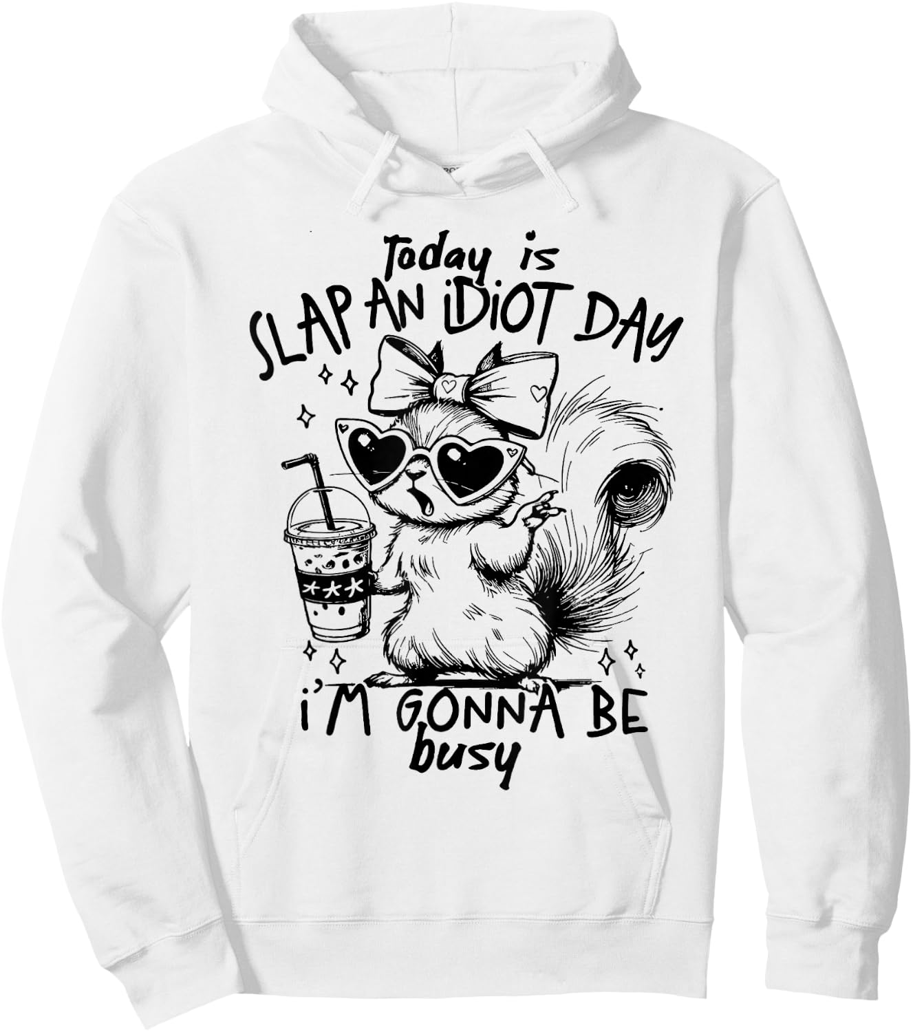 T-Shirt Hoodie - Hoodie | White