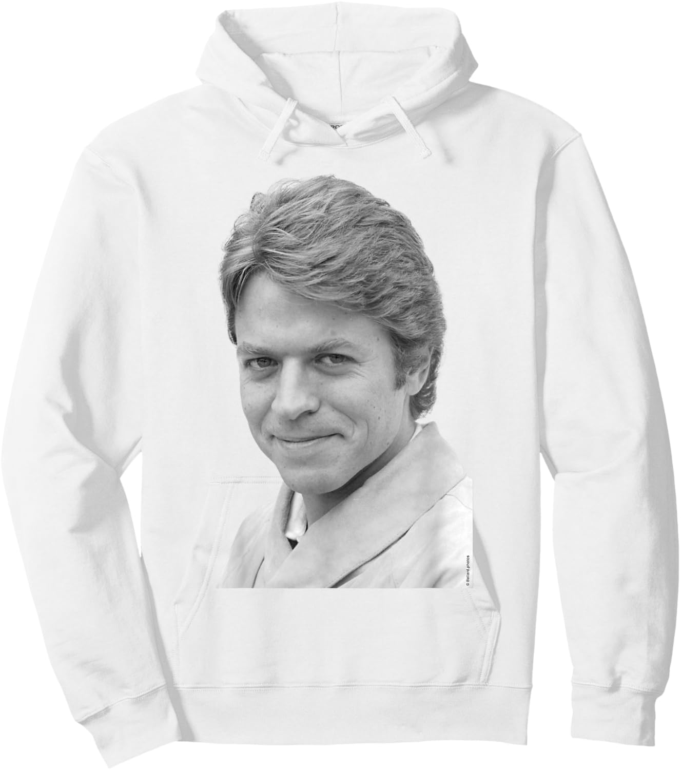 Robert Palmer Singer Portrait By Allan Ballard Hoodie - Hoodie | White