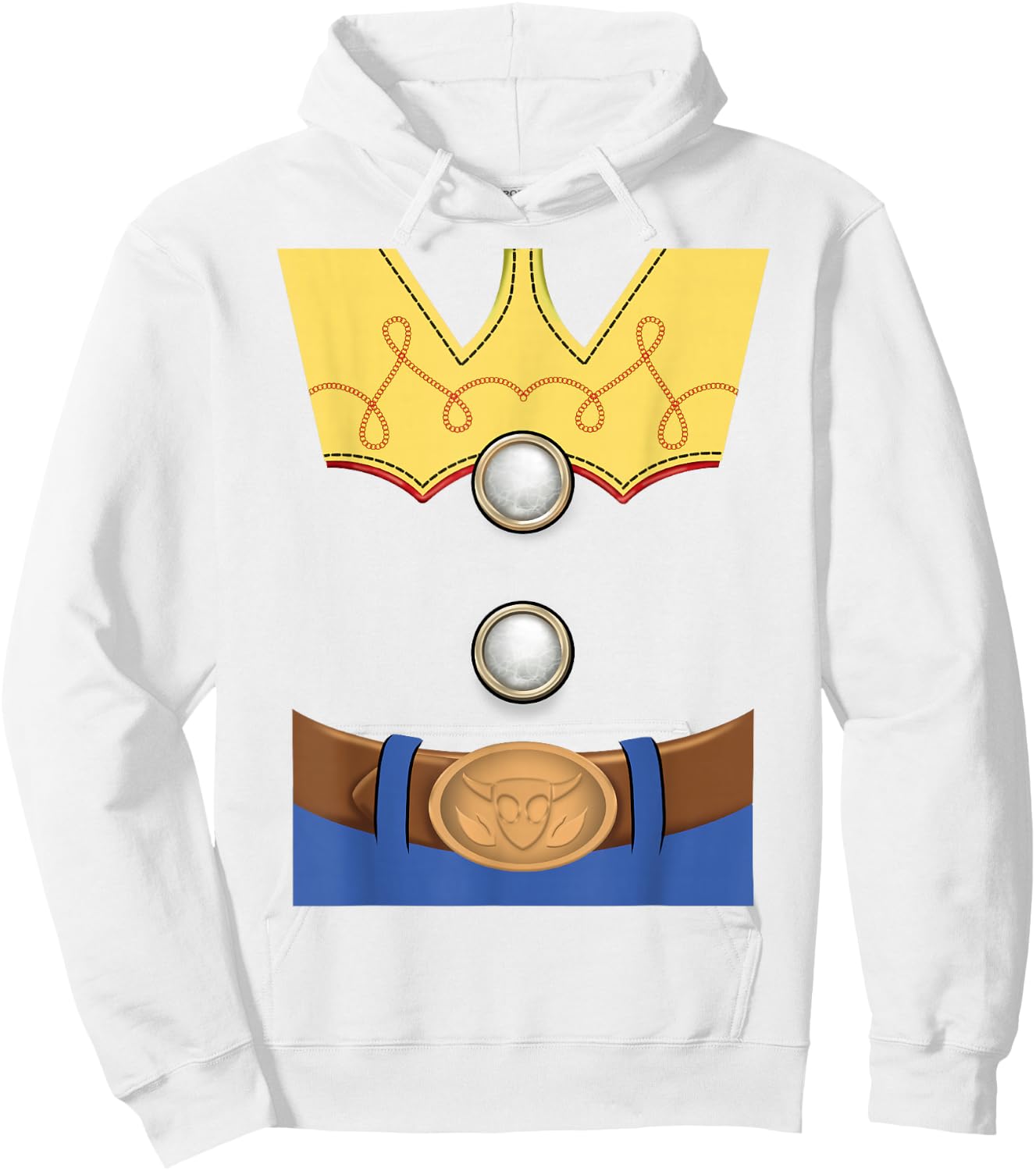 Disney Pixar Toy Story Jessie Costume Halloween Hoodie - Hoodie | White