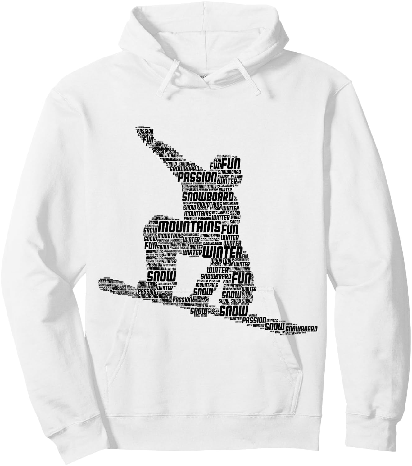 Snowboard Snowboarder Snowboarding Hoodie - Hoodie | White