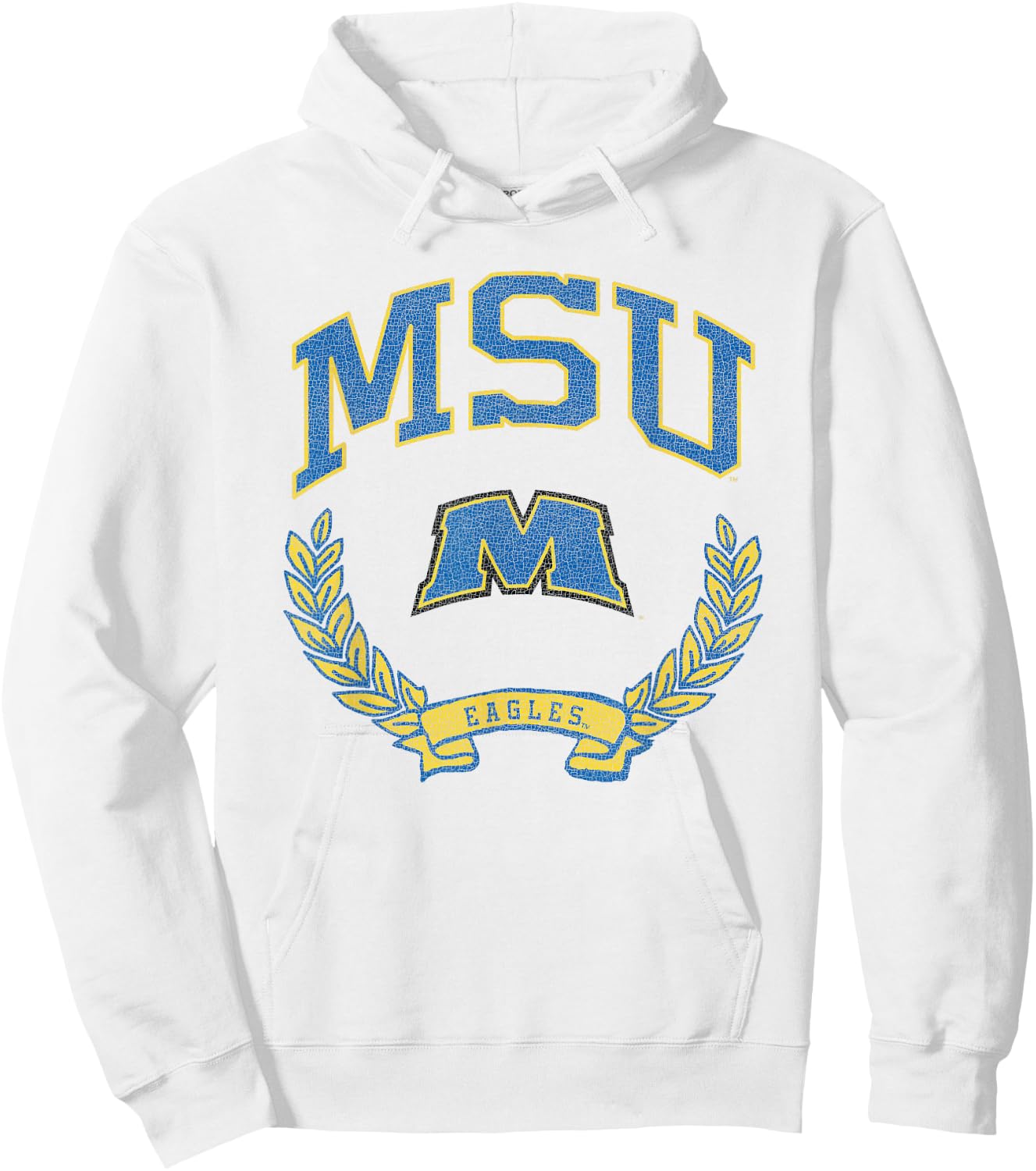 Morehead State Eagles Victory Vintage Officially Licensed Hoodie - Hoodie | White