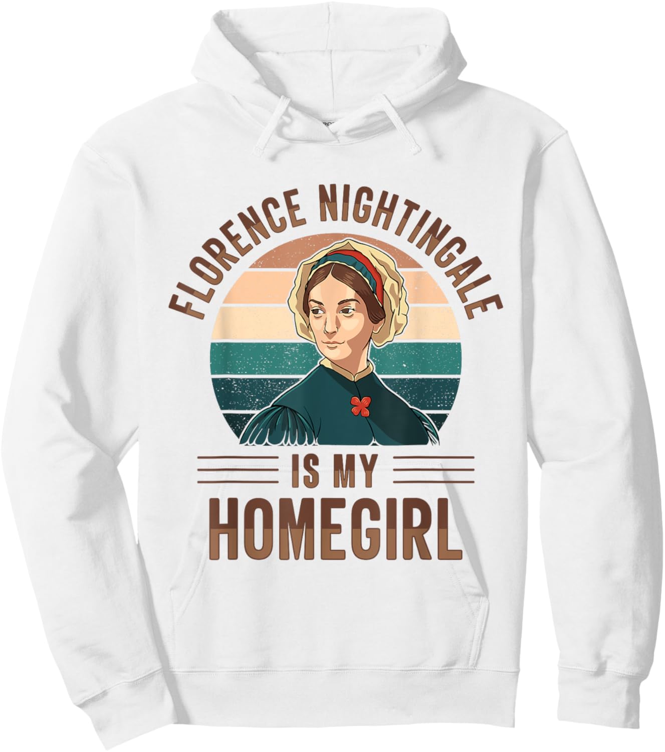Nurse Florence Nightingale Medical Nursing Medicine Reformer Hoodie - Hoodie | White