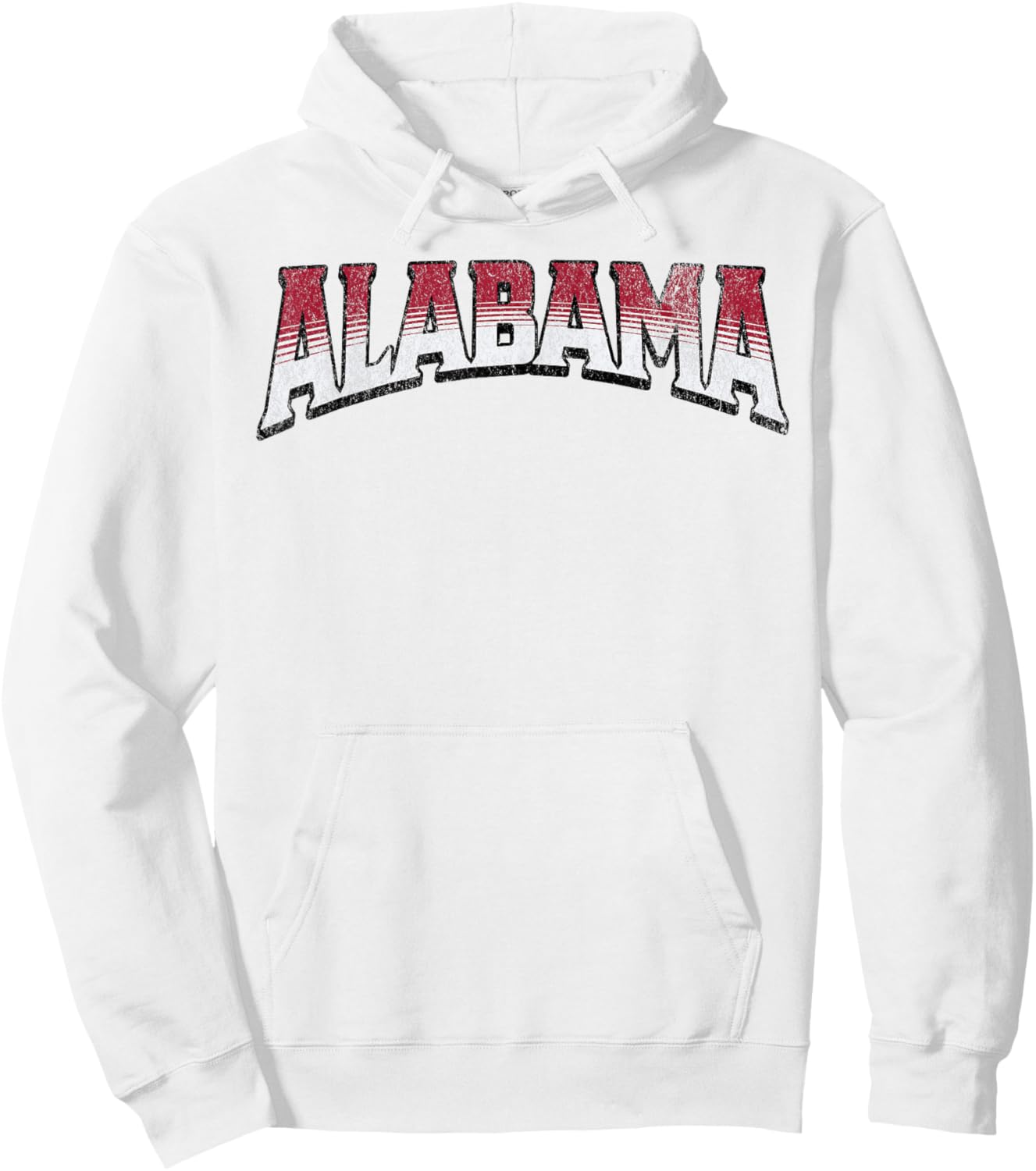 Vintage Alabama AL Sports Design Gifts Men Women Boys Girls Hoodie - Hoodie | White