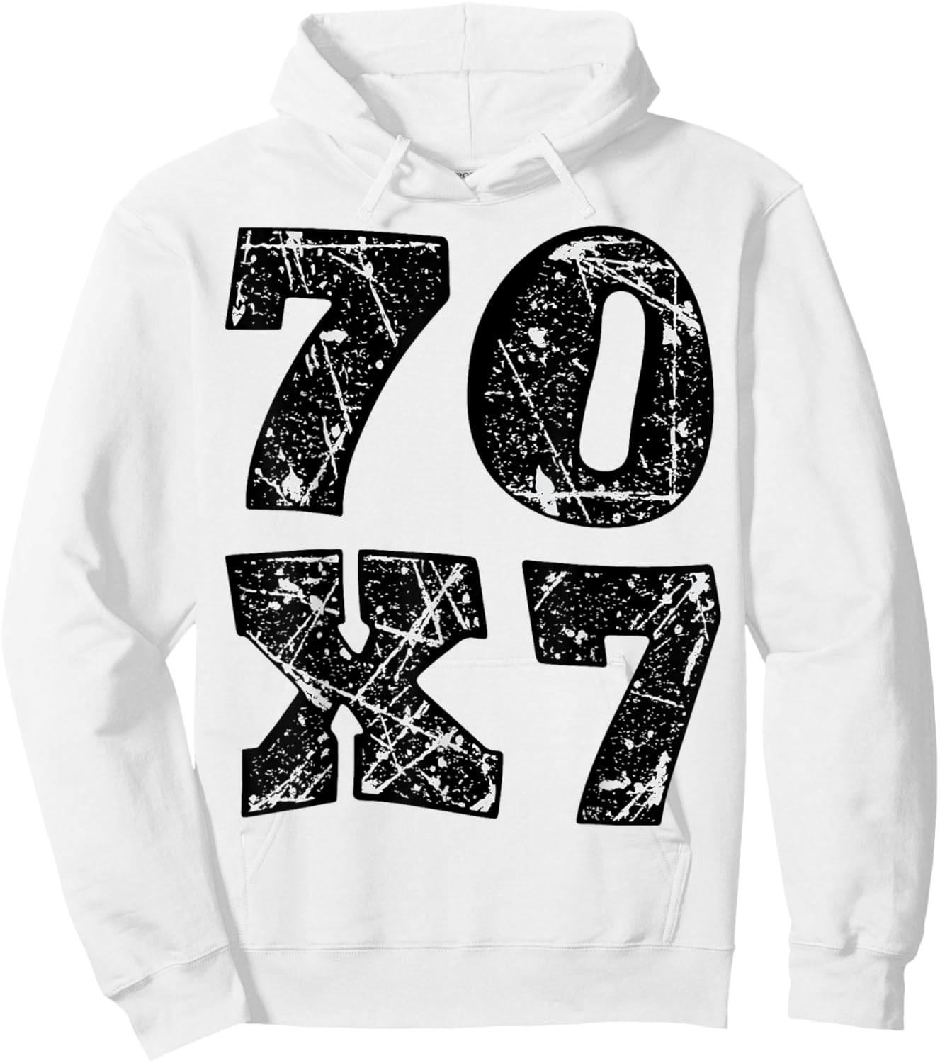Forgive 70x7 Christian Design Hoodie - Hoodie | White