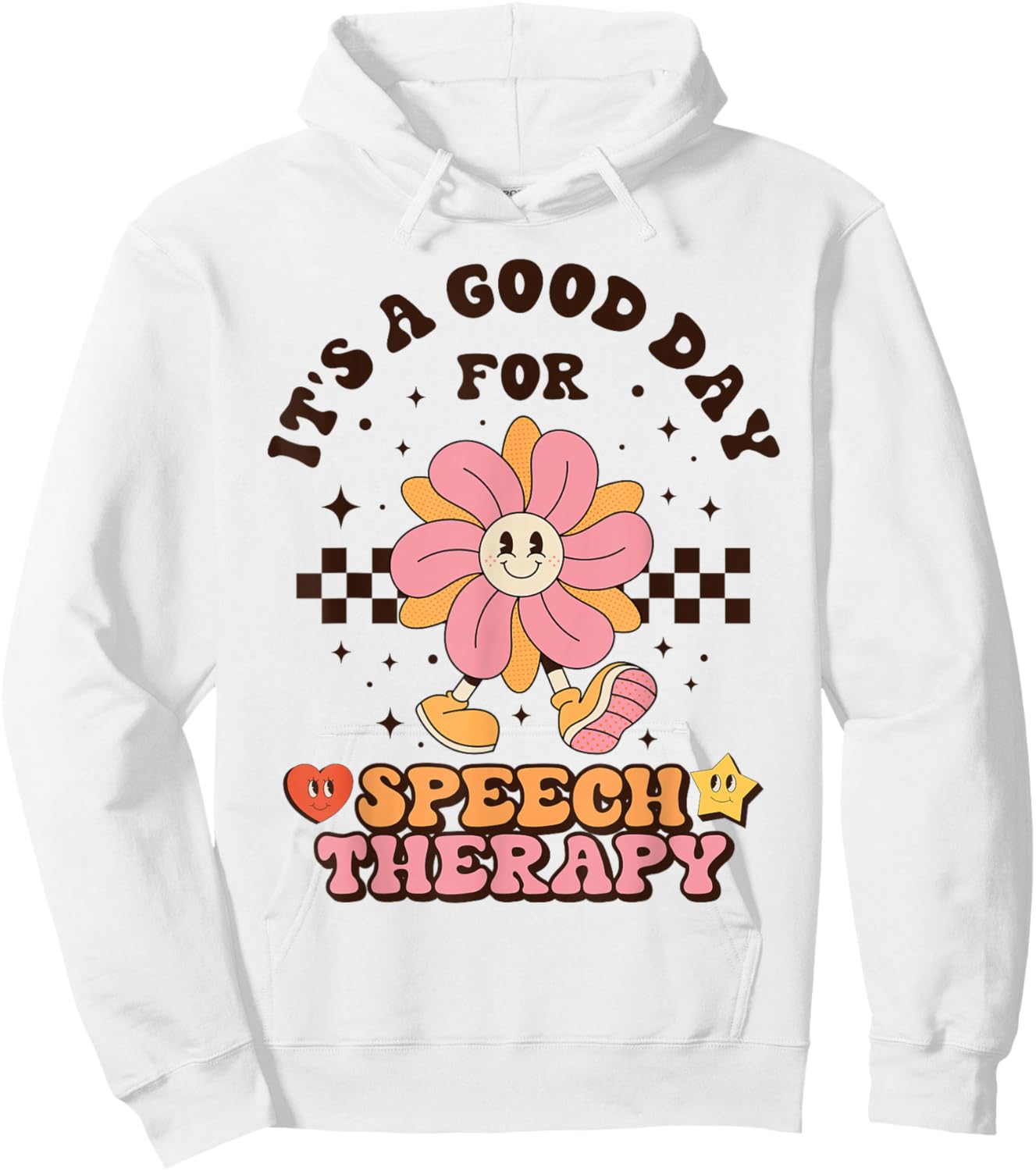 SLP Speech Therapist Speech Language Pathologist Assistant Hoodie - Hoodie | White