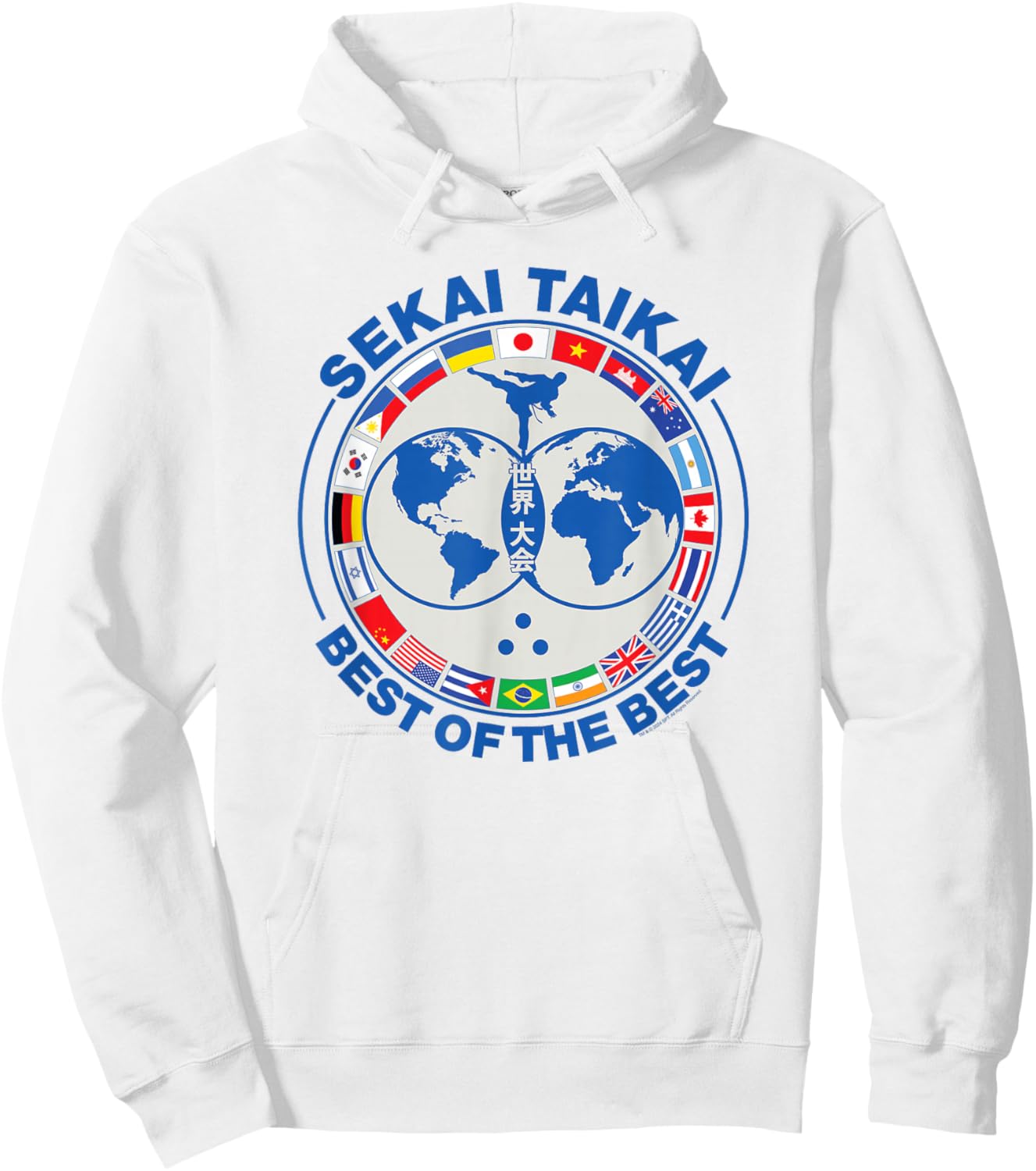 Cobra Kai Karate Tournament Sekai Taikai Best of the Best Hoodie - Hoodie | White