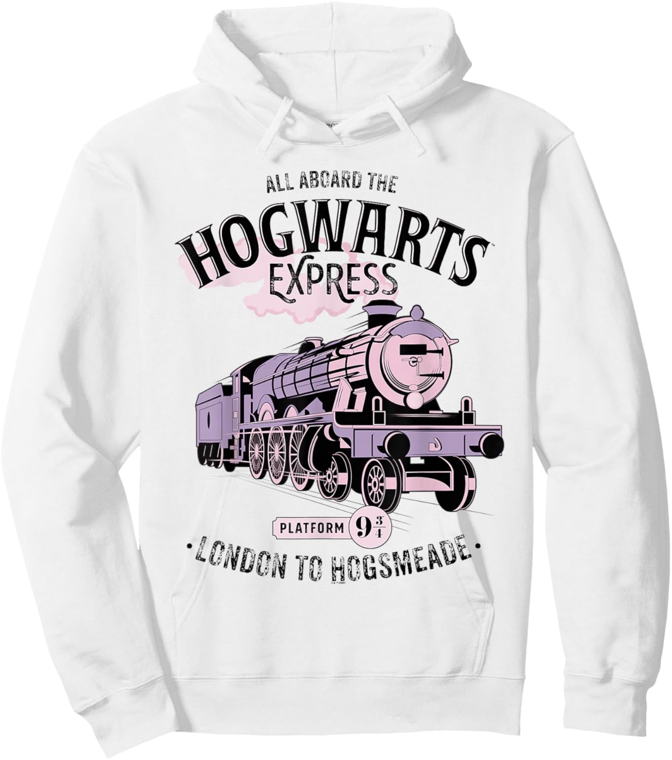 Harry Potter All Aboard the Hogwarts Express Hoodie - Hoodie | White