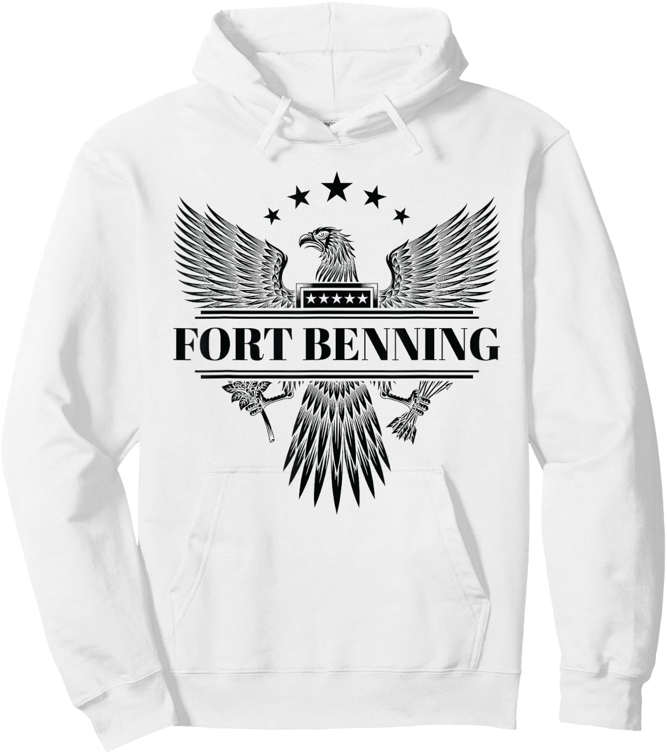 Fort Benning Shirt Columbus Georgia Hoodie - Hoodie | White