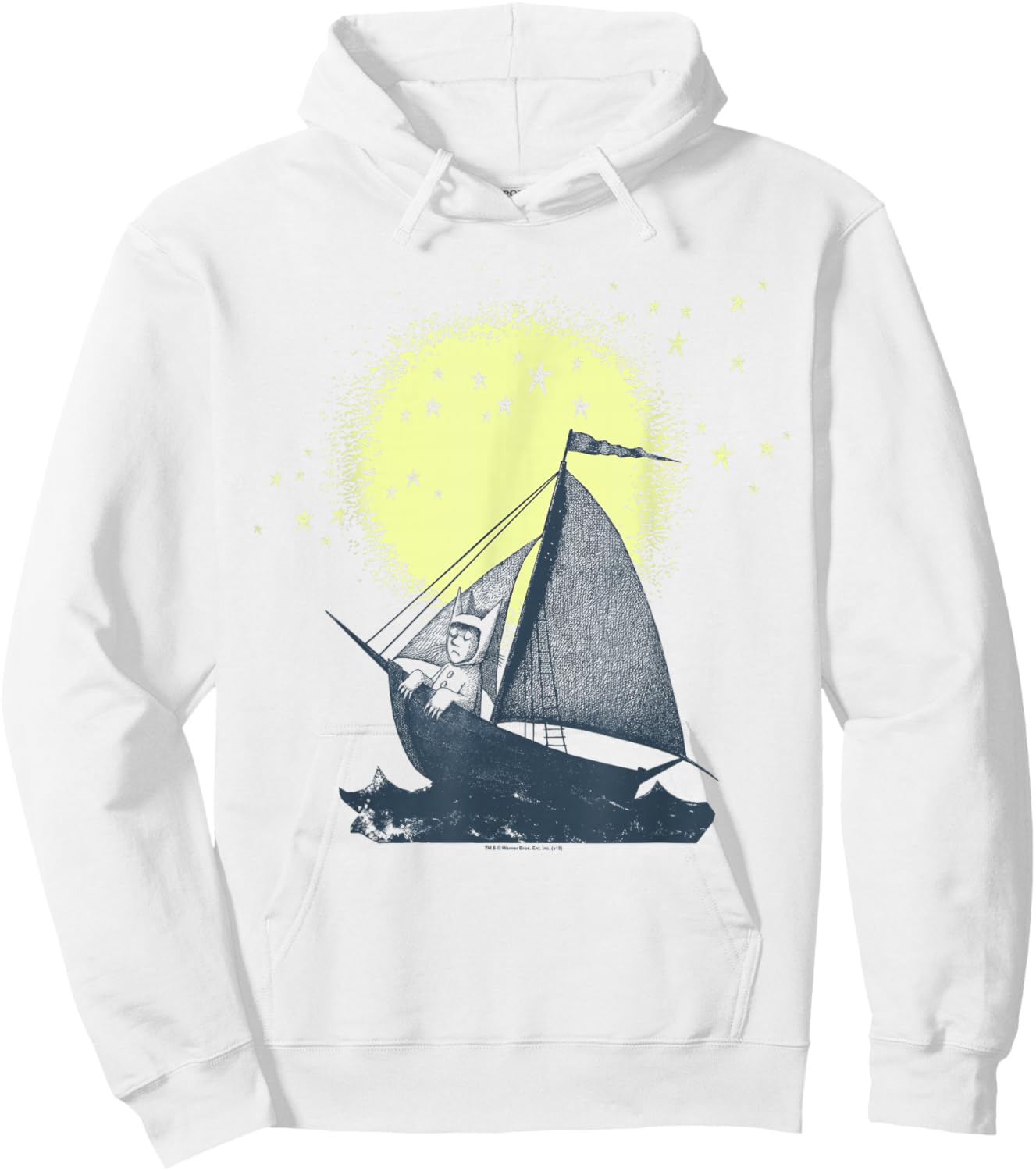 Where the Wild Things Are Sail Hoodie - Hoodie | White