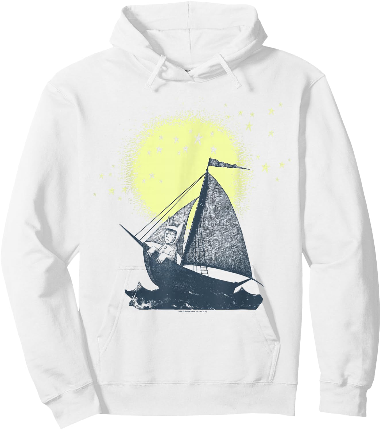 Where the Wild Things Are Sail Hoodie - Hoodie | White