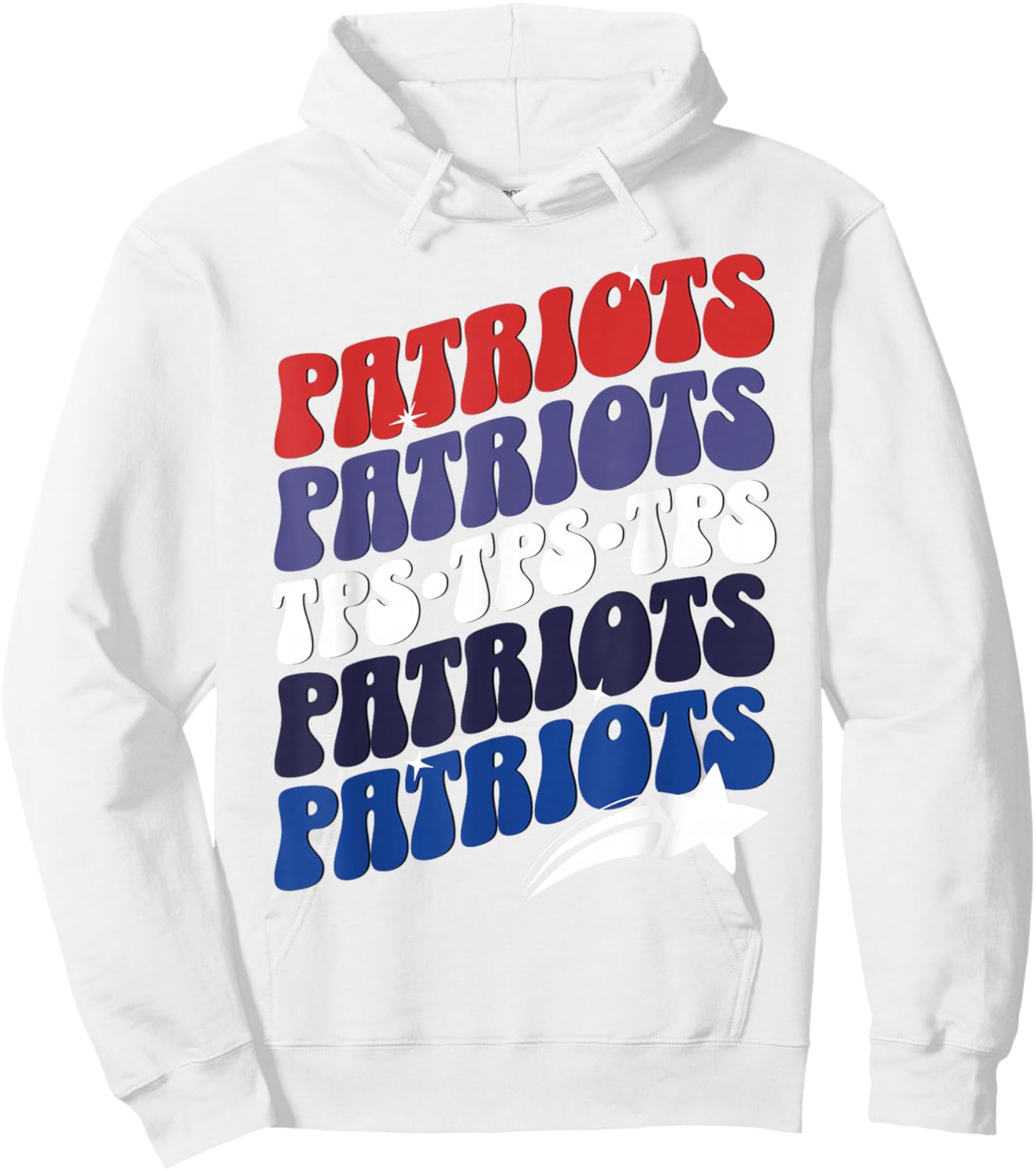 Temecula Preparatory School TPS Patriots Spirit Day Hoodie - Hoodie | White