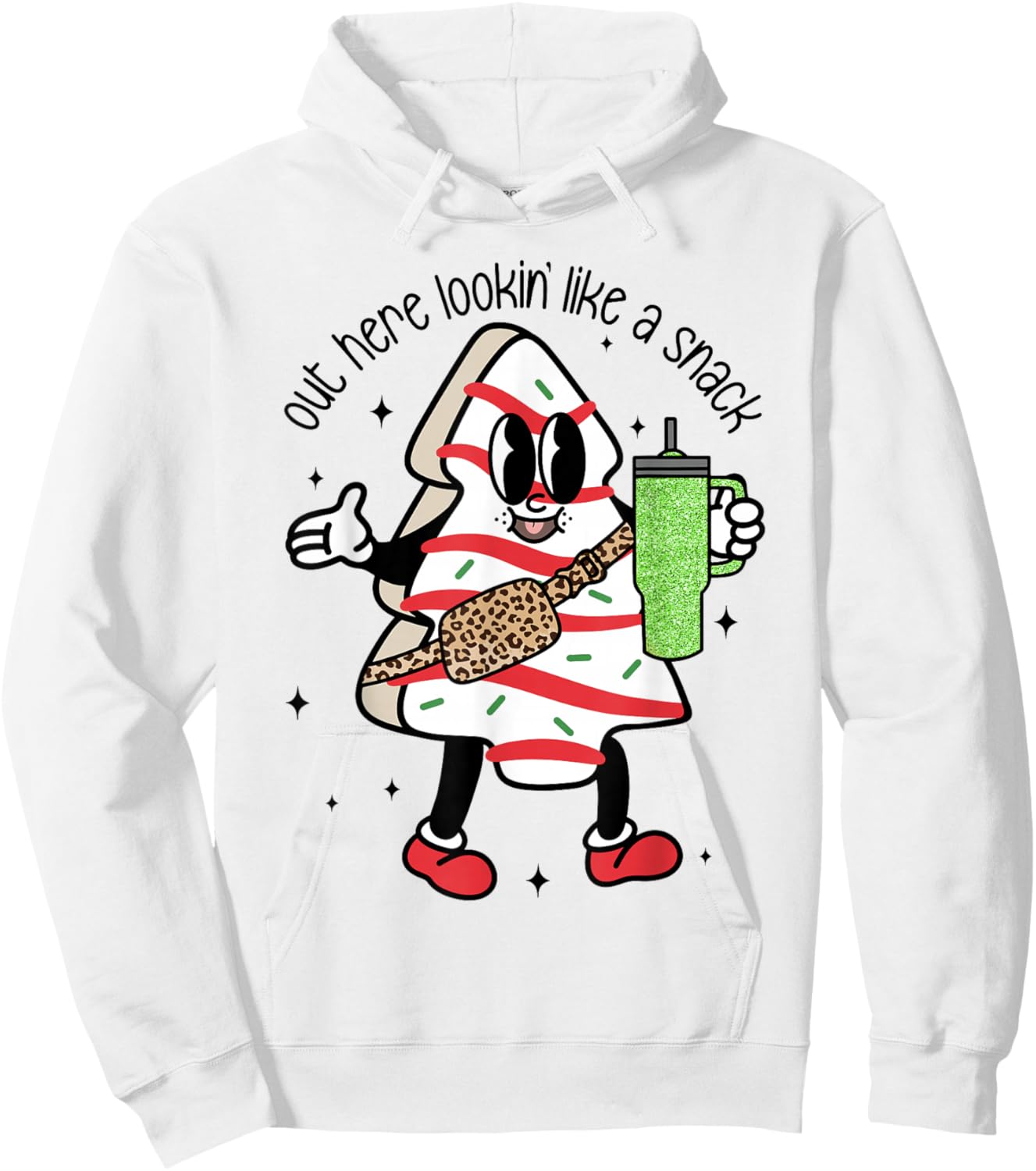 Out Here Lookin Like A Snack Women Hoodie - Hoodie | White