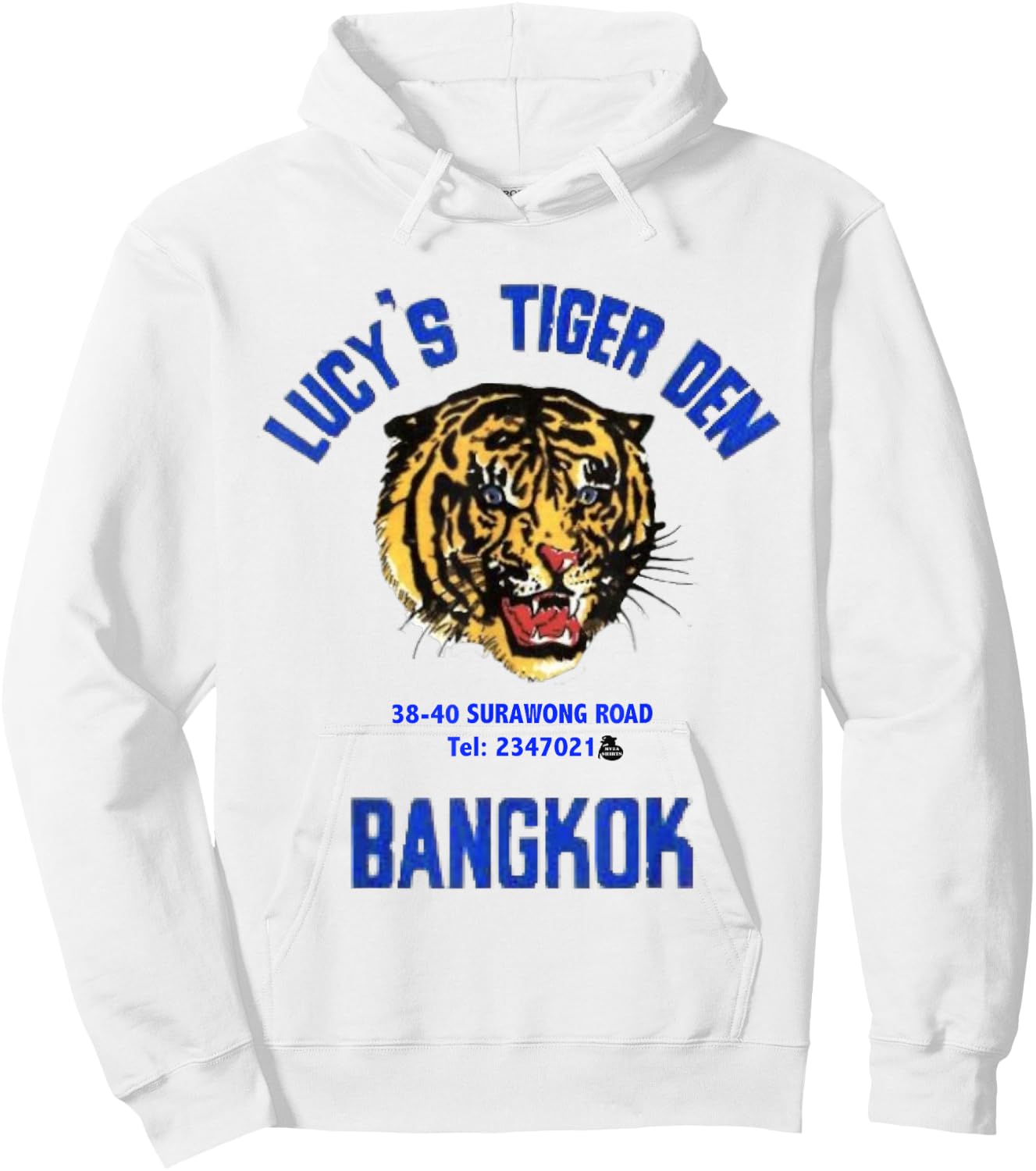 Lucy's Tiger Den B'kok Hoodie - Hoodie | White
