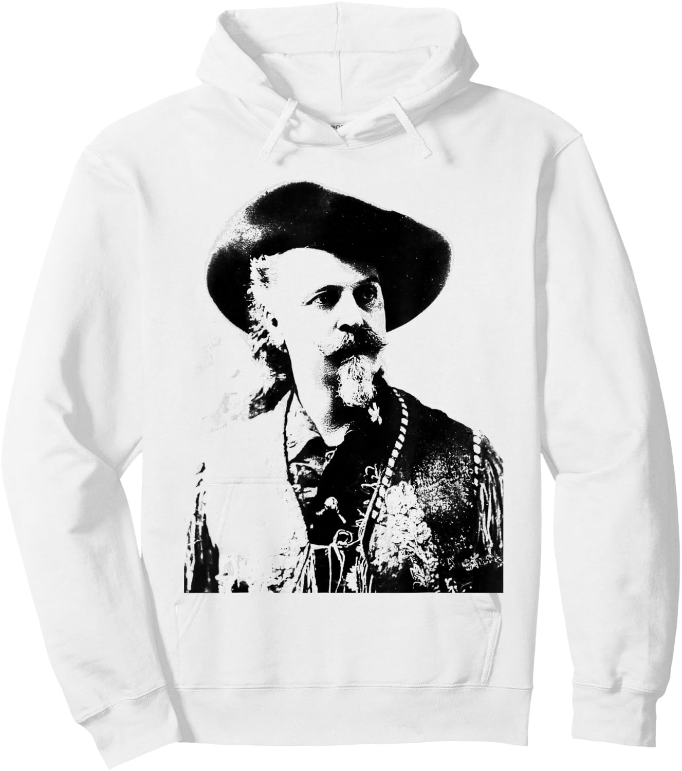 Buffalo Bill Cody Wild West Hoodie - Hoodie | White