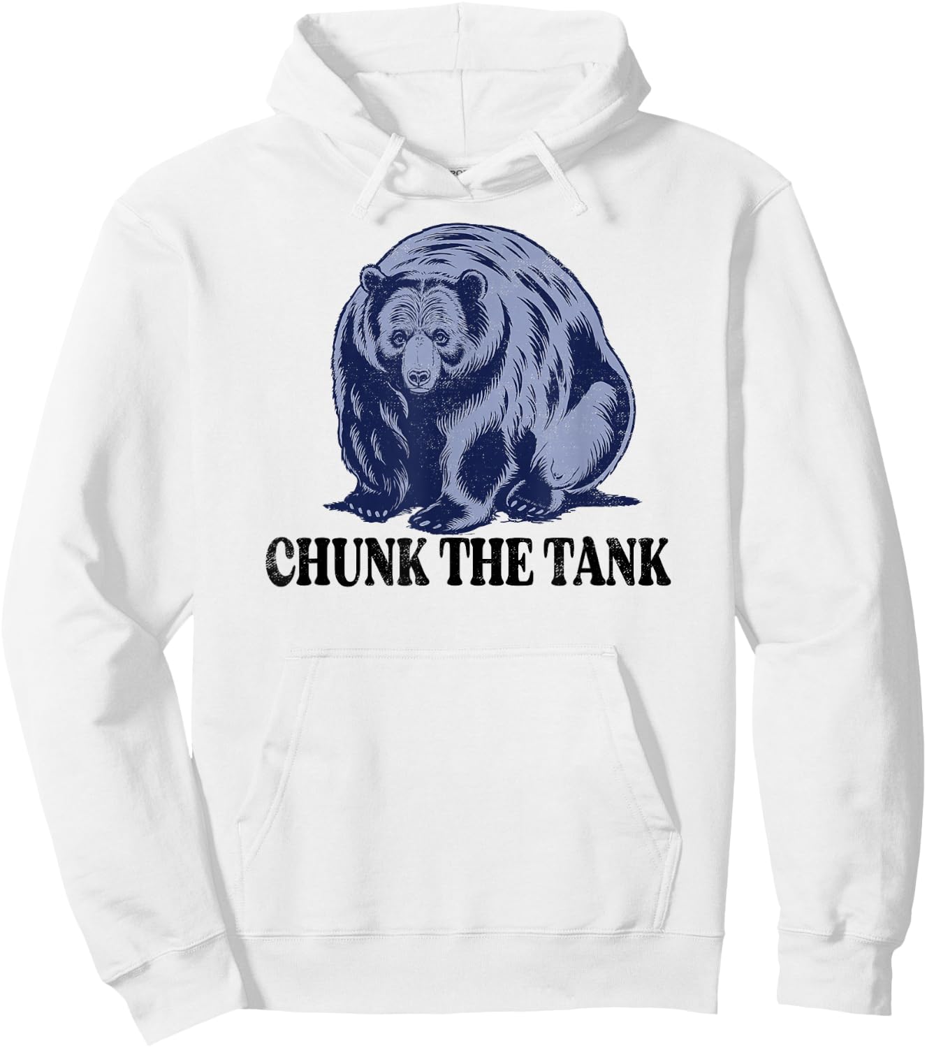 Alaska Wild Animals Nature of Fat Wild Bear Week Chunk Hoodie - Hoodie | White