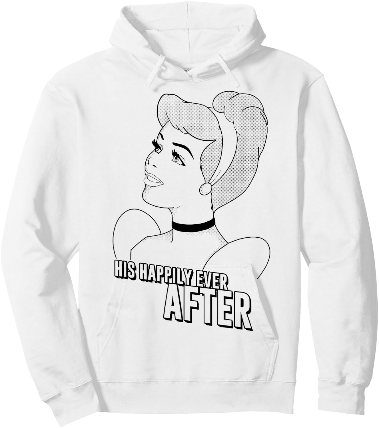 Disney Cinderella His Happily Ever After Graphic Hoodie - Hoodie | White