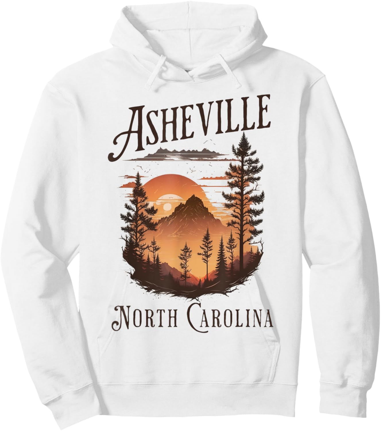 Asheville Hoodie - Hoodie | White