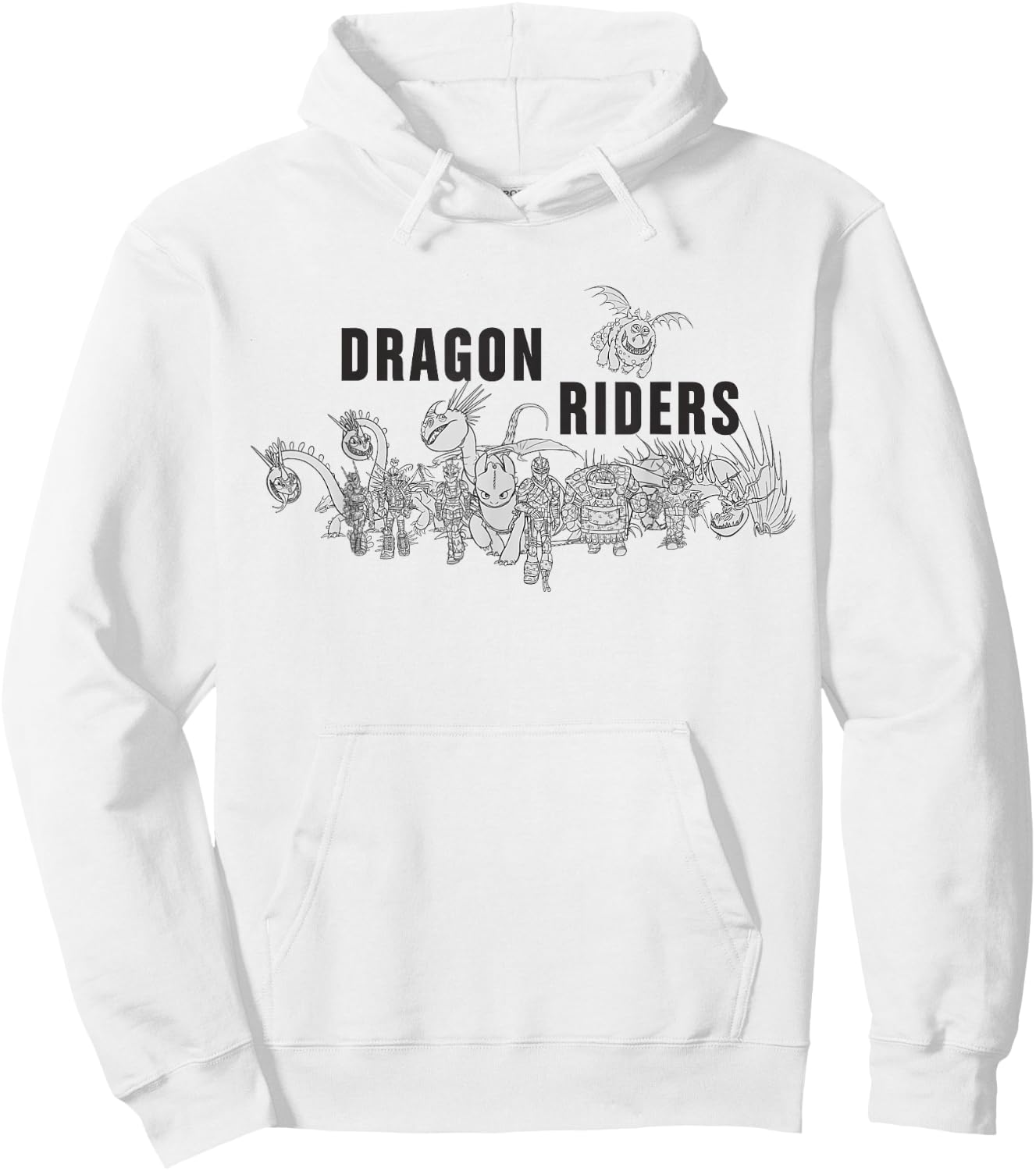 How to Train Your Dragon 3 Dragon Riders Hoodie - Hoodie | White