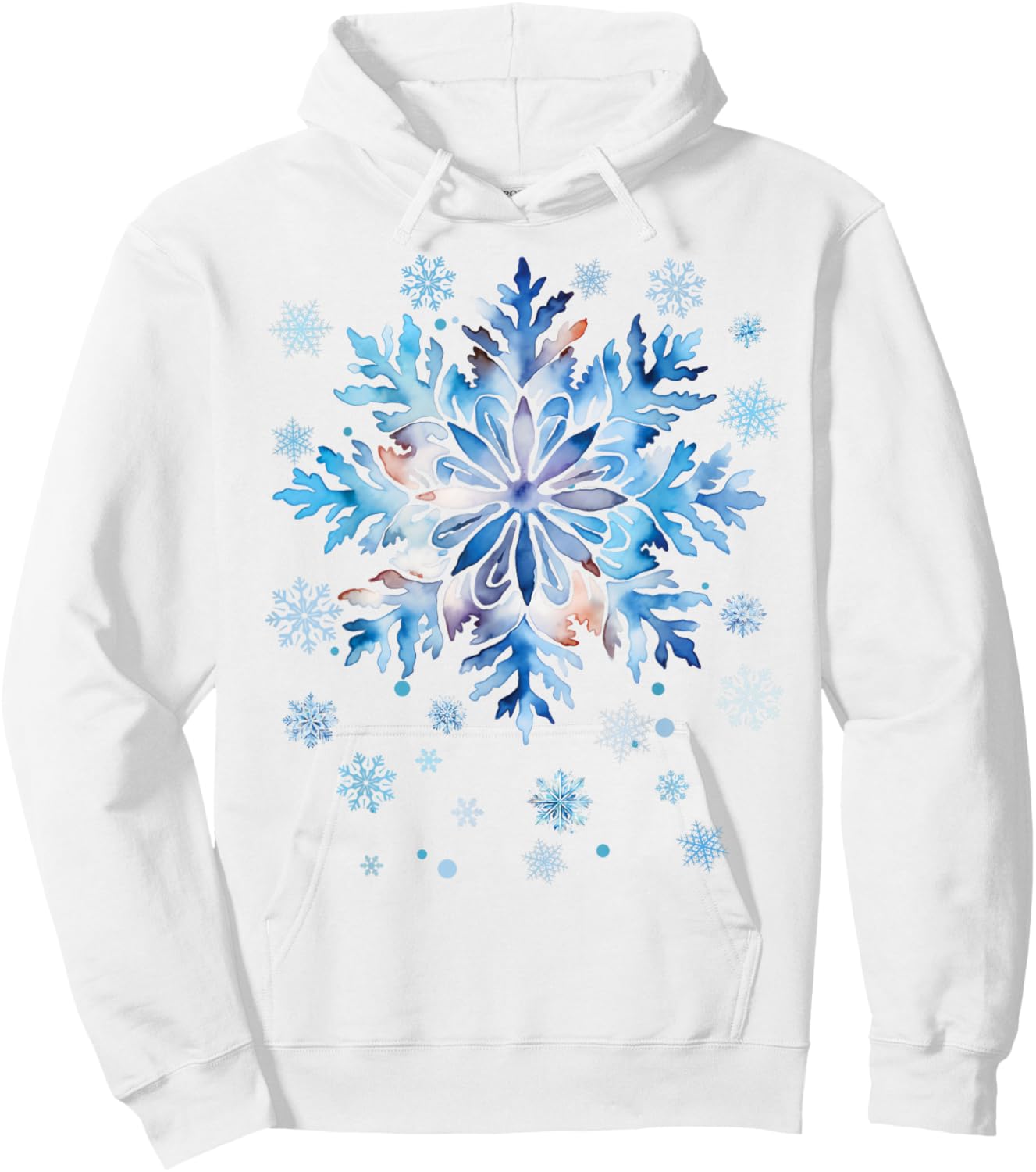 Snowflake Costume Winter Christmas Matching Women Kids Adult Hoodie - Hoodie | White