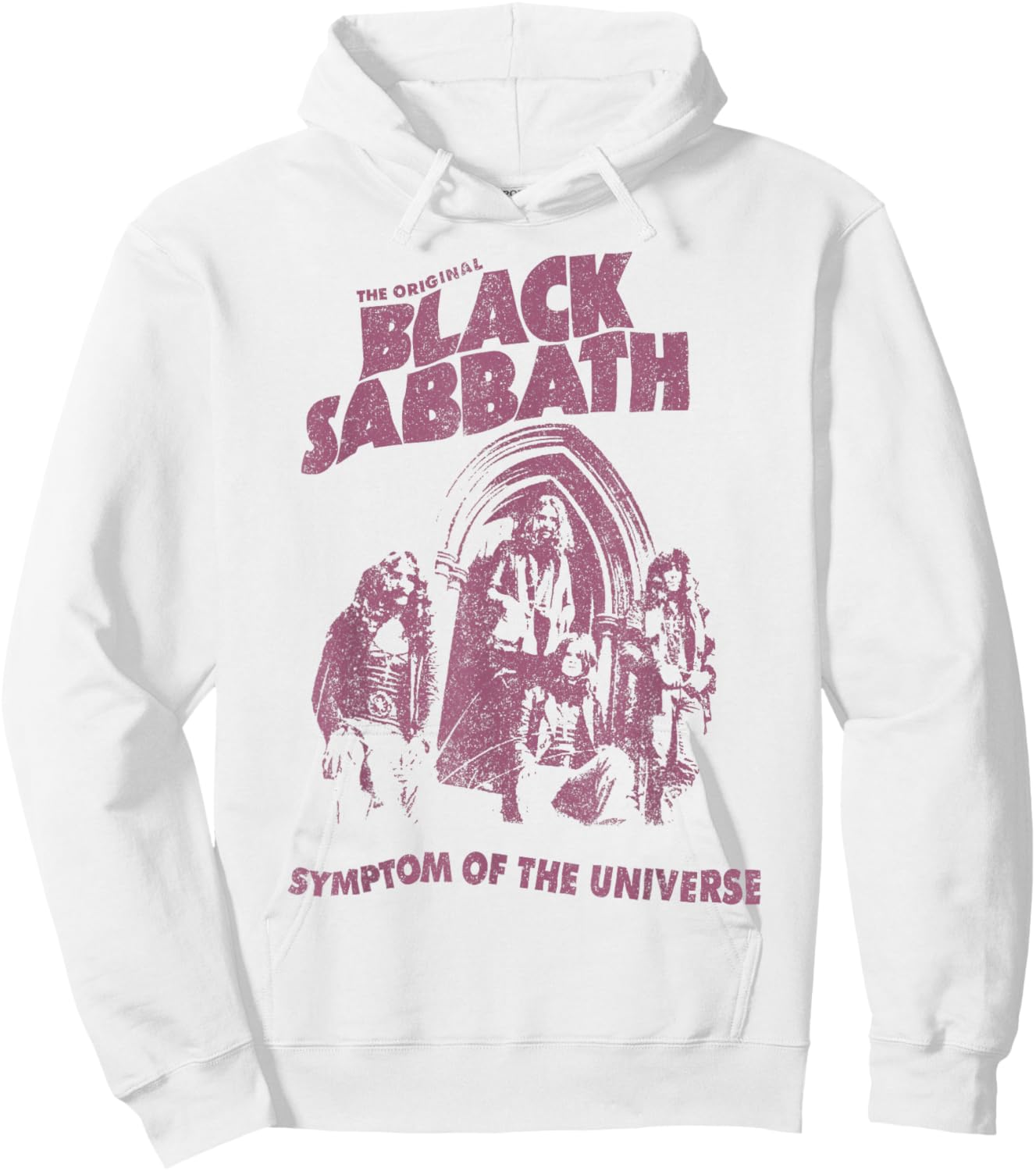 Official Black Sabbath Universe Hoodie - Hoodie | White