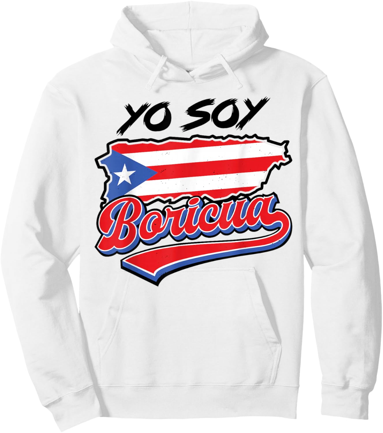 Yo Soy Boricua Puerto Rico Flag Puerto Rican Women Hispanic Hoodie - Hoodie | White