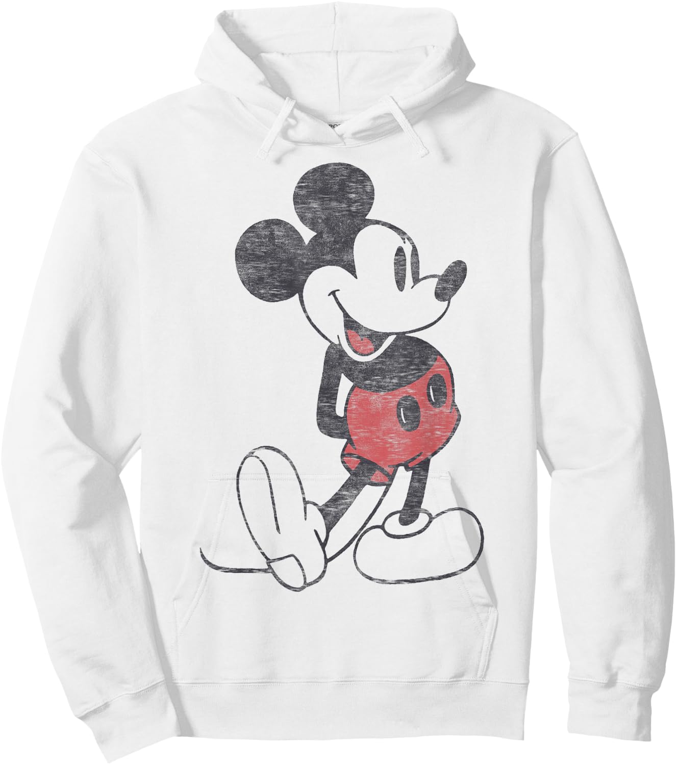 Disney Mickey & Friends Mickey Mouse Vintage Portrait Hoodie - Hoodie | White