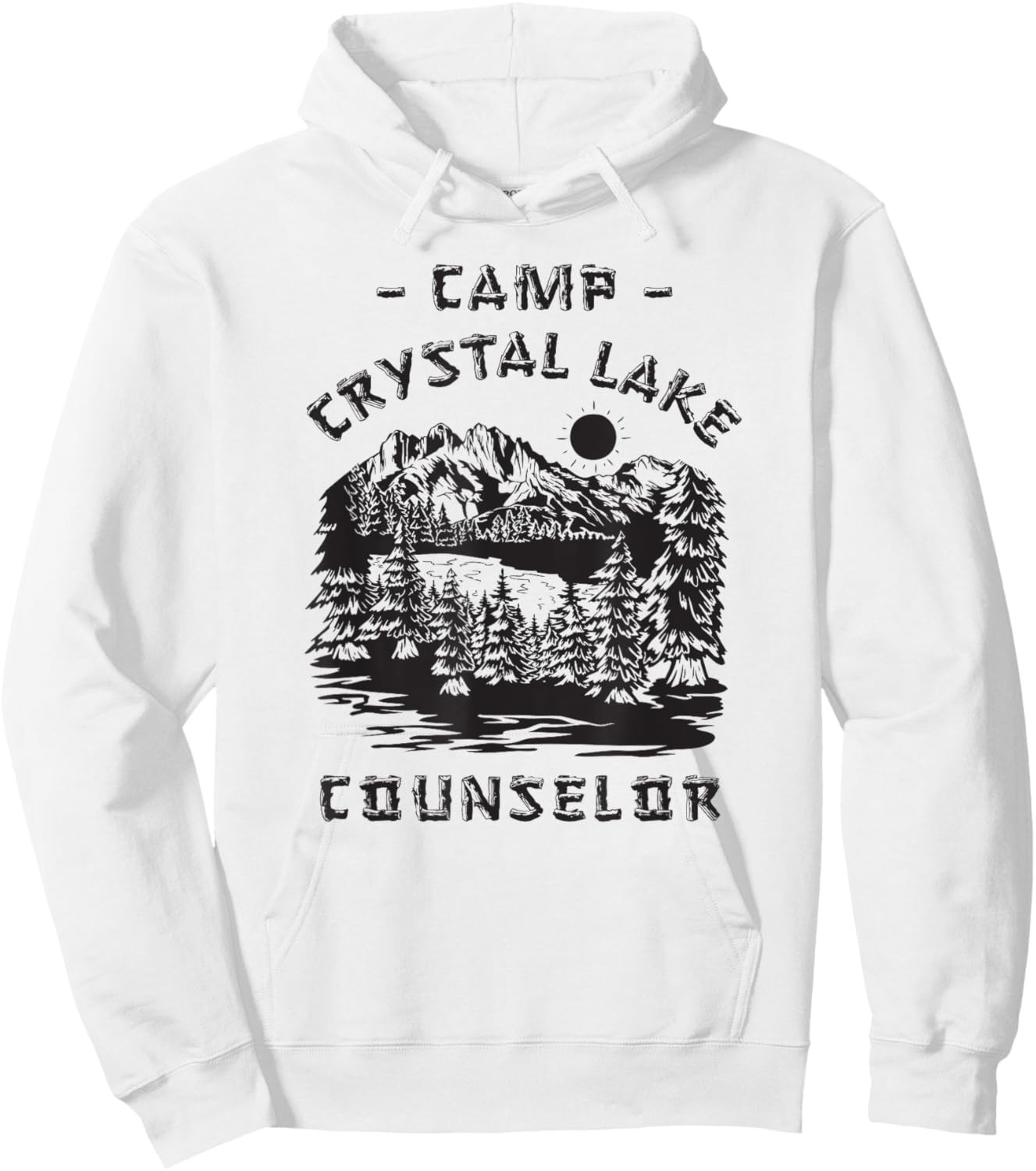 Summer Crystal Camp Halloween Retro 1980 Clear Lake Friday Hoodie - Hoodie | White