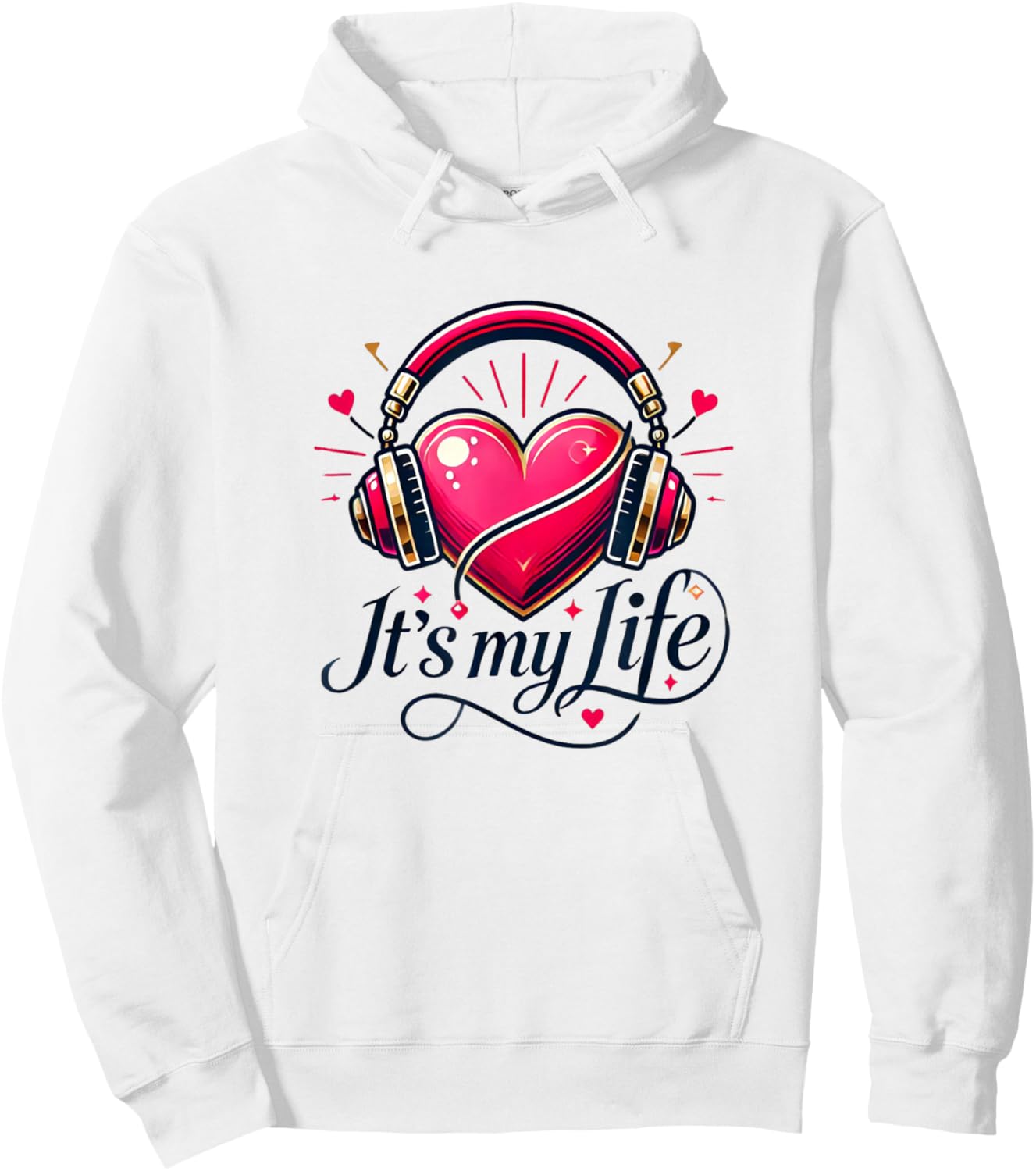 & Juliet My Life Musical Theatre Heart Musicals Hoodie - Hoodie | White