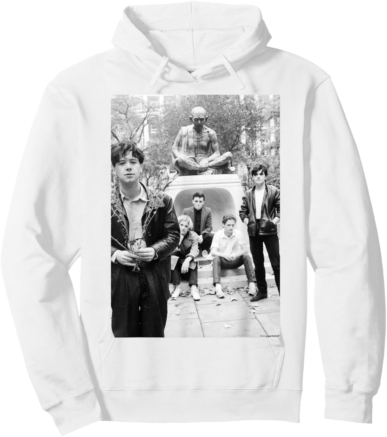 Simple Minds by Virginia Turbett Hoodie - Hoodie | White