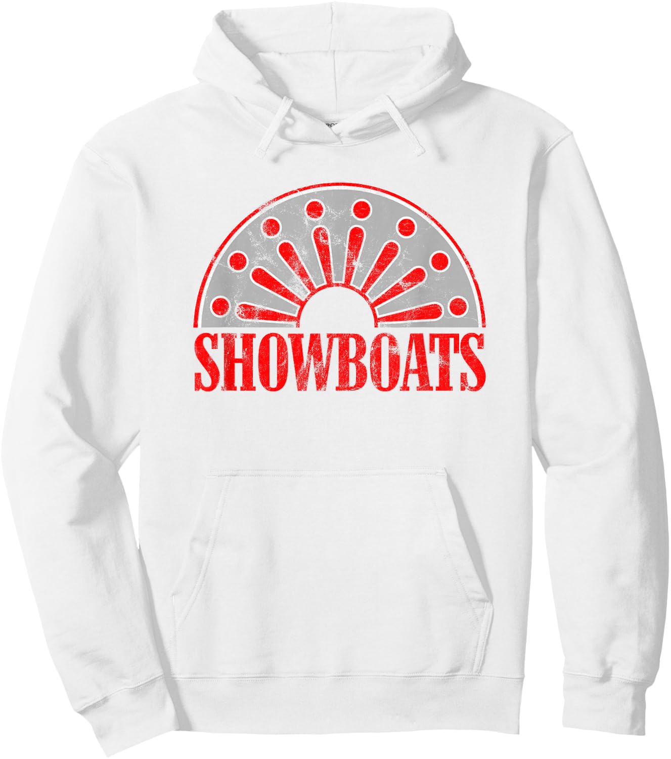 Memphis Showboats USFL Throwback Vintage Hoodie - Hoodie | White