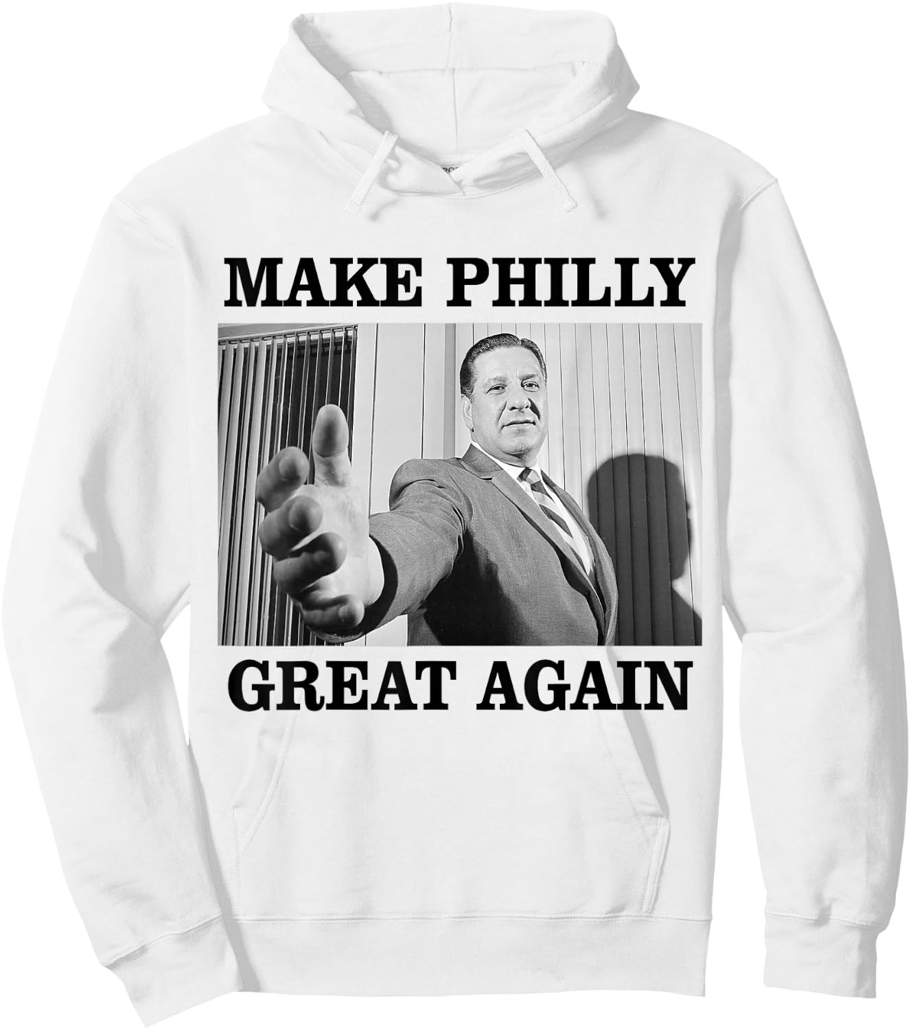 Make Philly Great Again - Mayor Frank Rizzo Hoodie - Hoodie | White