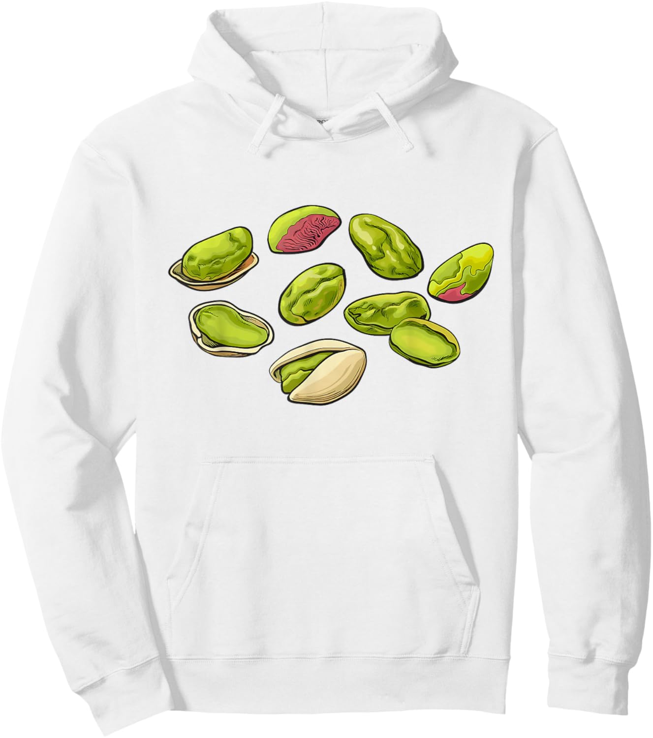 Love pistachio men Shirt pistachio Lovers and girl Hoodie - Hoodie | White