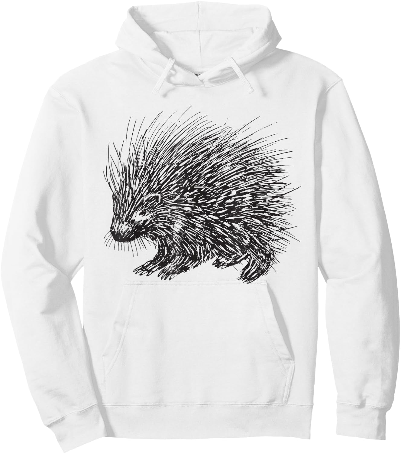 Porcupine Hoodie - Hoodie | White