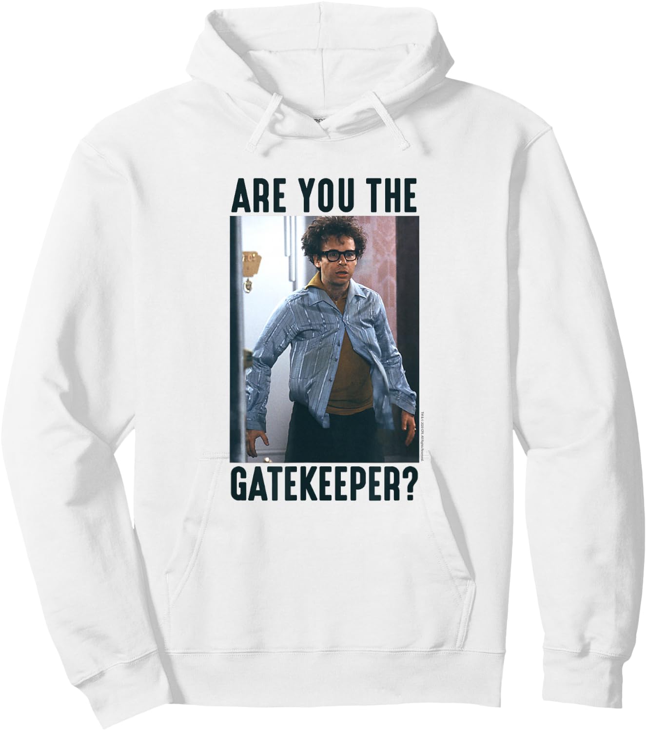 Ghostbusters are You The Gatekeeper? Funny Retro Movie Hoodie - Hoodie | White