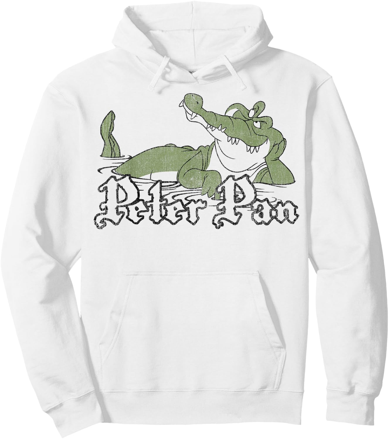 Disney Peter Pan Tick-Tock The Crocodile Small Hoodie - Hoodie | White