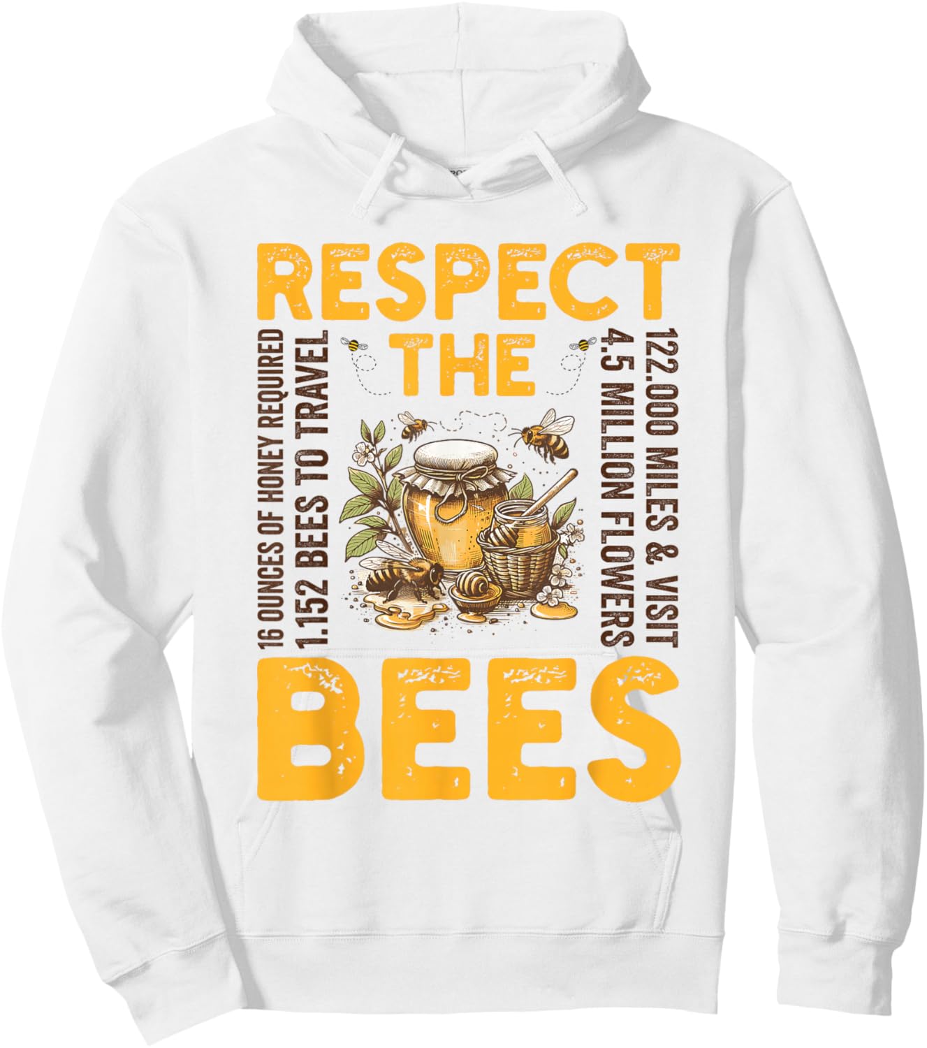 Beekeeper Clothes Honey Pollen Beekeeping Hoodie - Hoodie | White