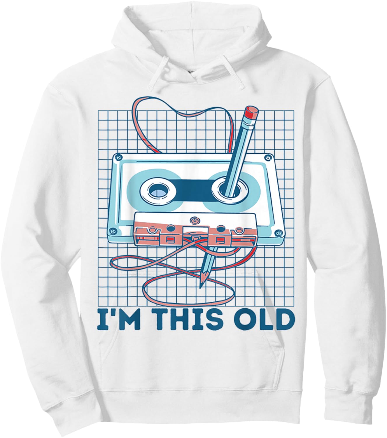 I'm This Old Hoodie - Hoodie | White
