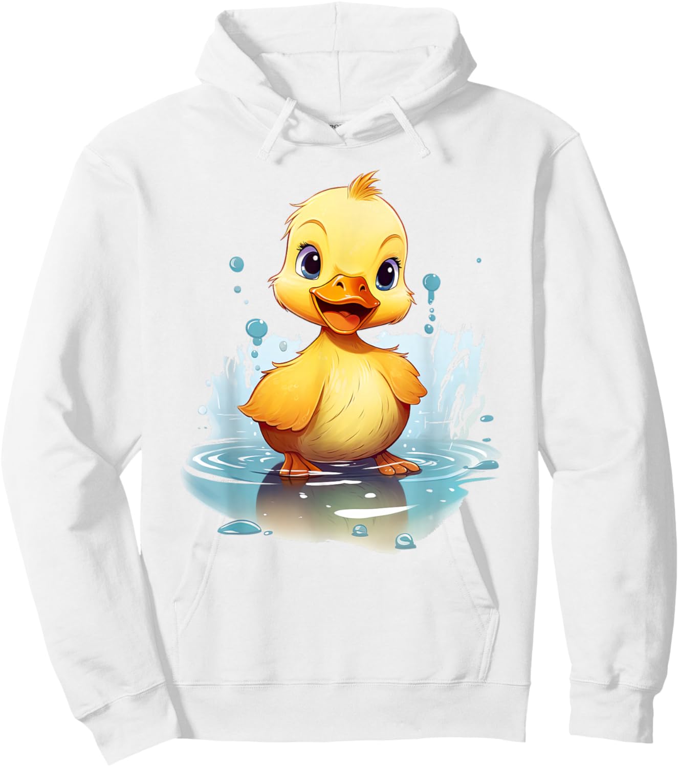 Cute duckling funny duckling lover baby Duck Hoodie - Hoodie | White