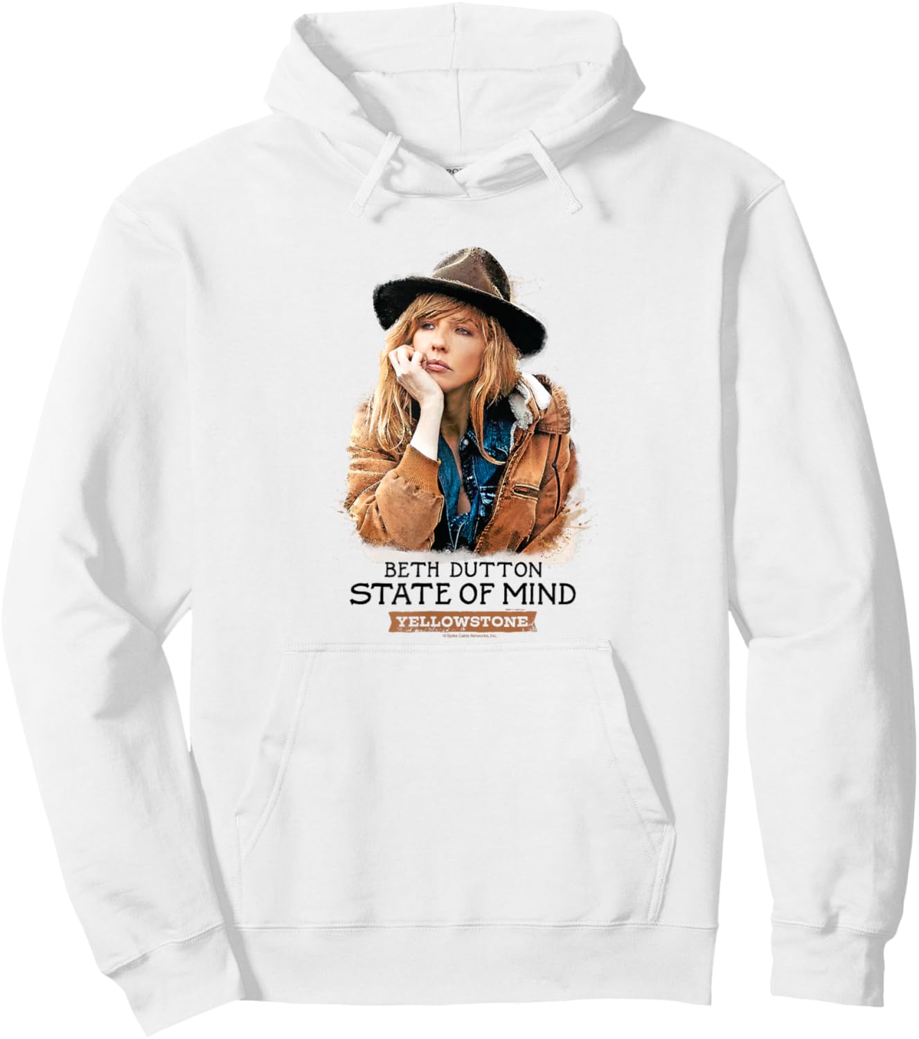 Yellowstone - Beth Dutton State of Mind Hoodie - Hoodie | White