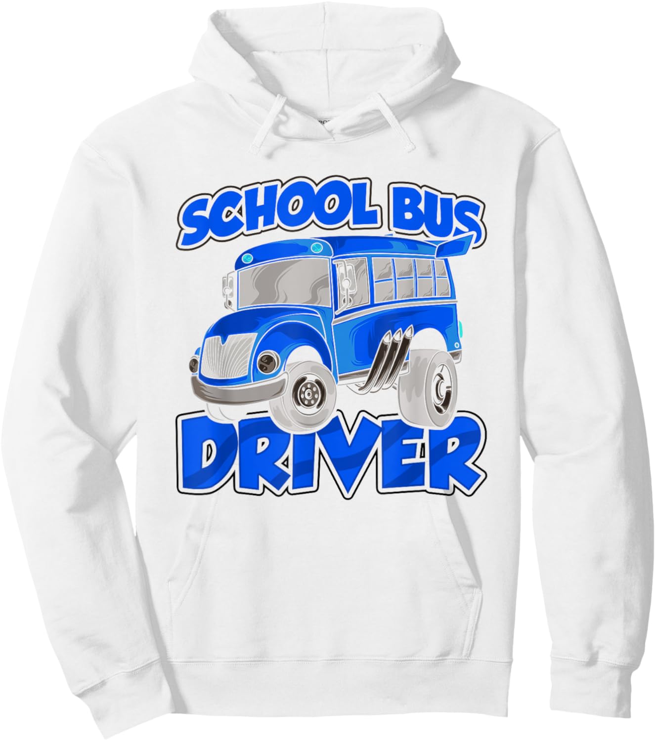 School Bus Driver Busman Operator Buses Job Hoodie - Hoodie | White