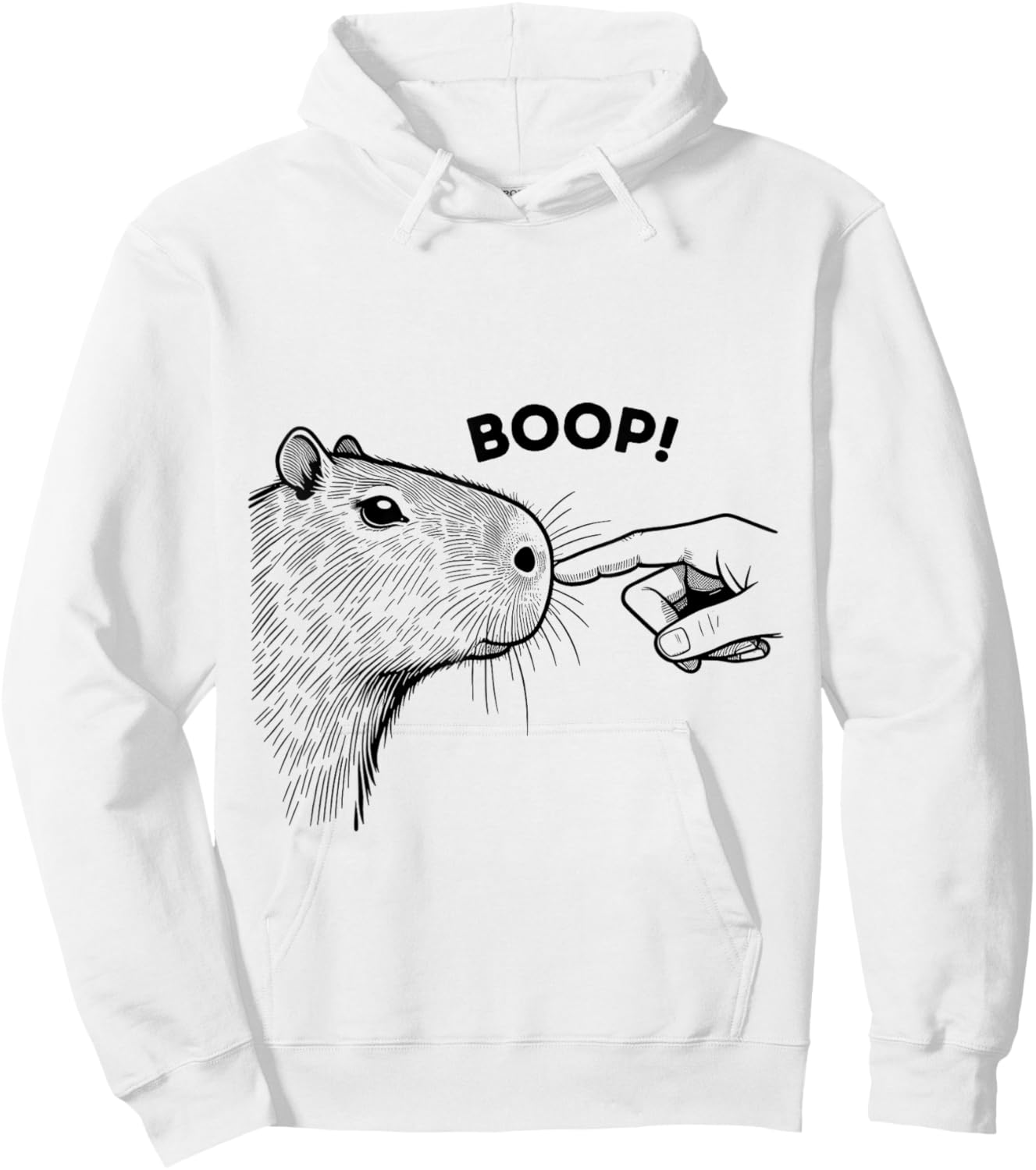 T-Shirt Hoodie - Hoodie | White