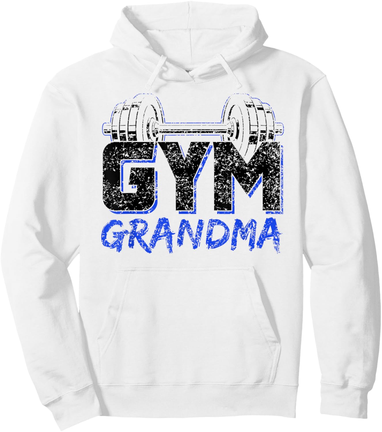 Gym Grandma Weightlifting Training Fitness Workout Hoodie - Hoodie | White