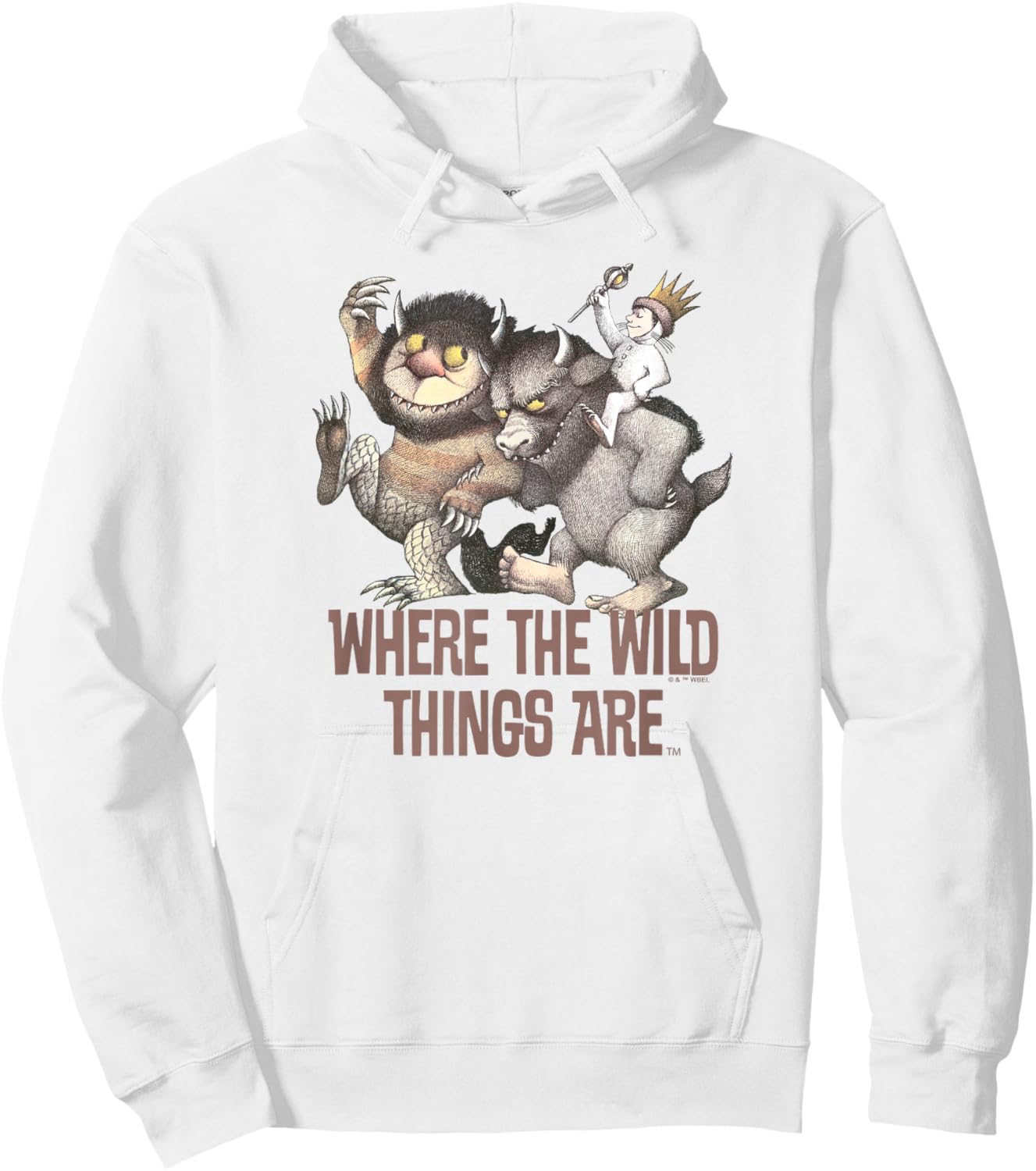 Where the Wild Things Are Max and Wild Thing Hoodie - Hoodie | White