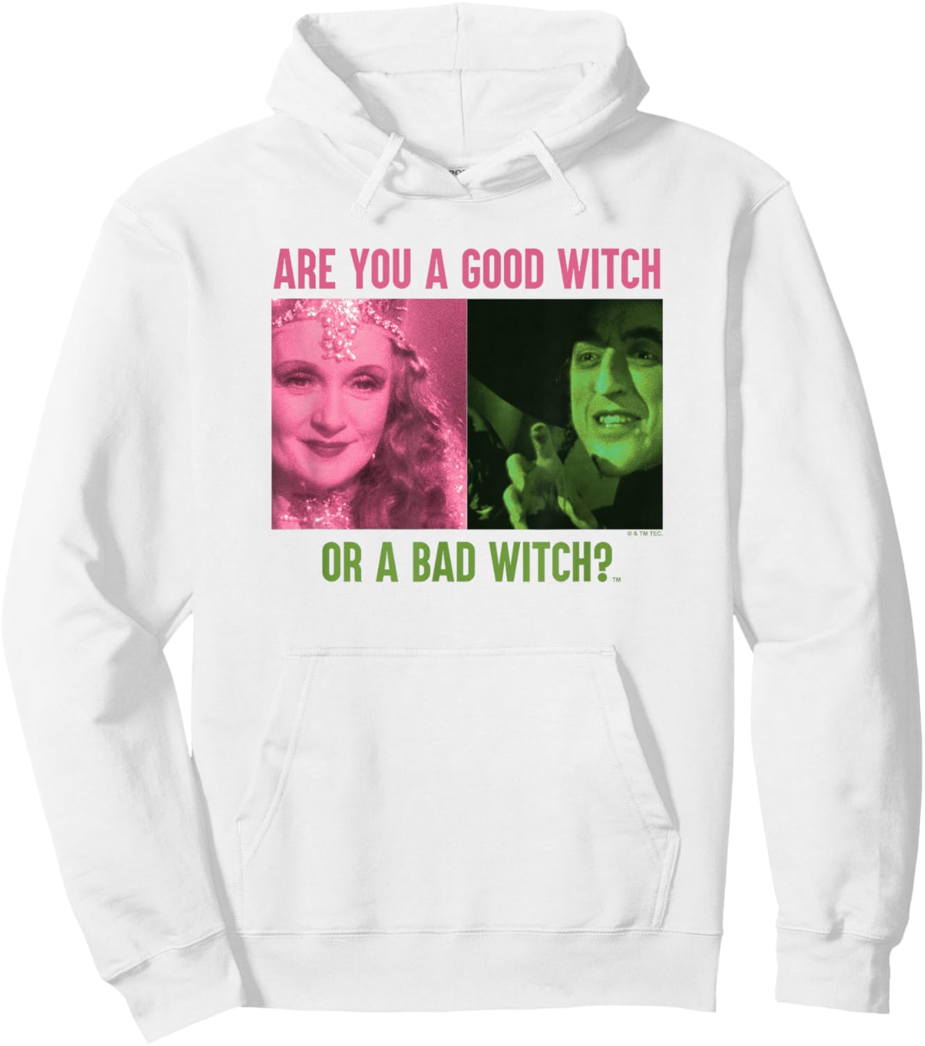The Wizard of Oz Good Witch or Bad Witch Hoodie - Hoodie | White