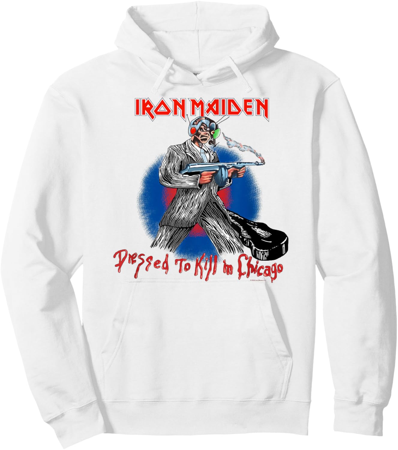 Iron Maiden - Chicago Mutants Hoodie - Hoodie | White